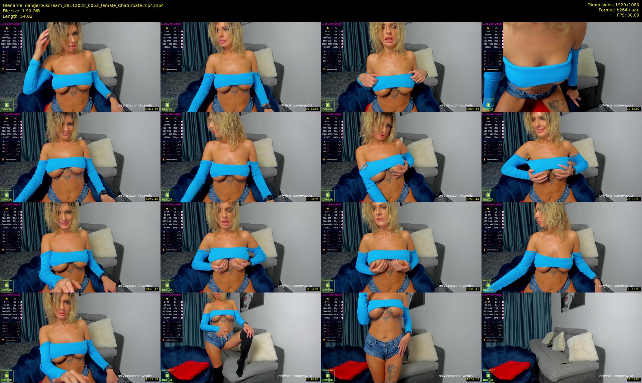 dangerousdream — 55 minute Chaturbate couple cam show recording, 1080p, Nov 29, 2022