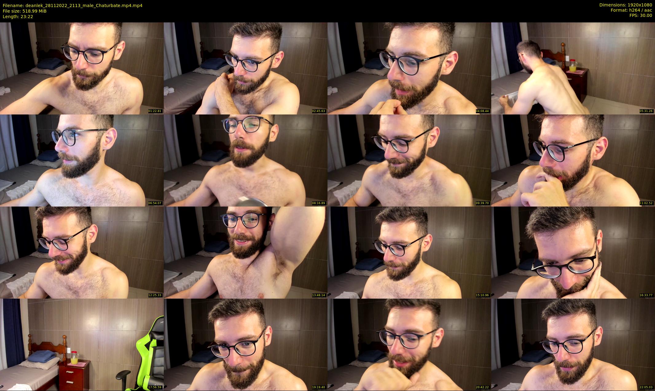 deanlek — 24 minute Chaturbate male cam show recording, 1080p, Nov 28, 2022