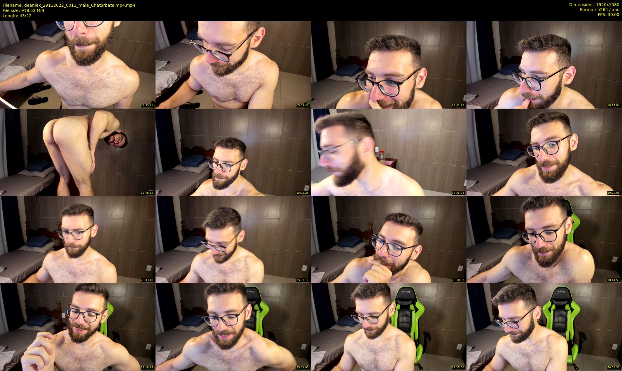 deanlek — 44 minute Chaturbate male cam show recording, 1080p, Nov 29, 2022