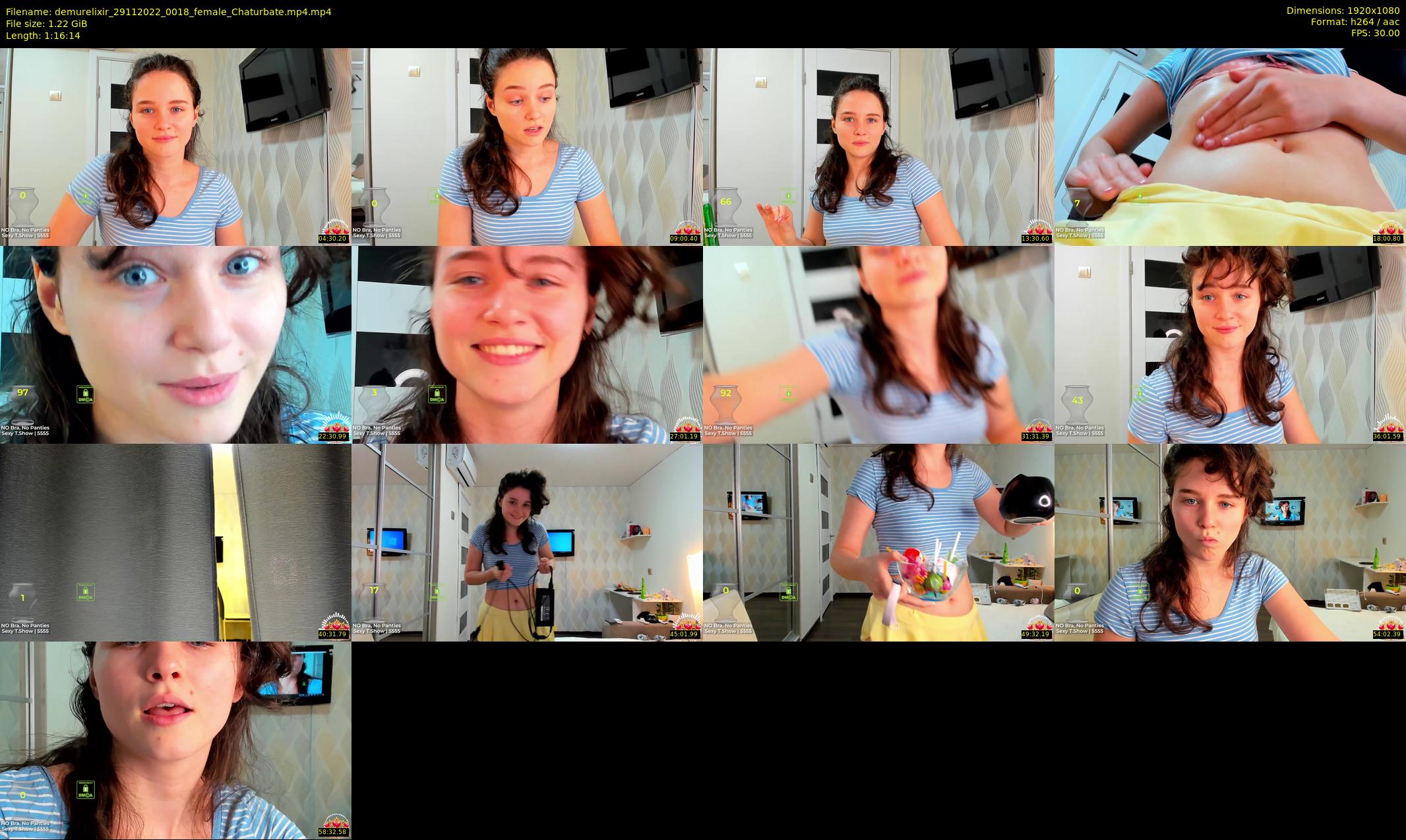 demurelixir — 77 minute Chaturbate female cam show recording, 1080p, Nov 29, 2022