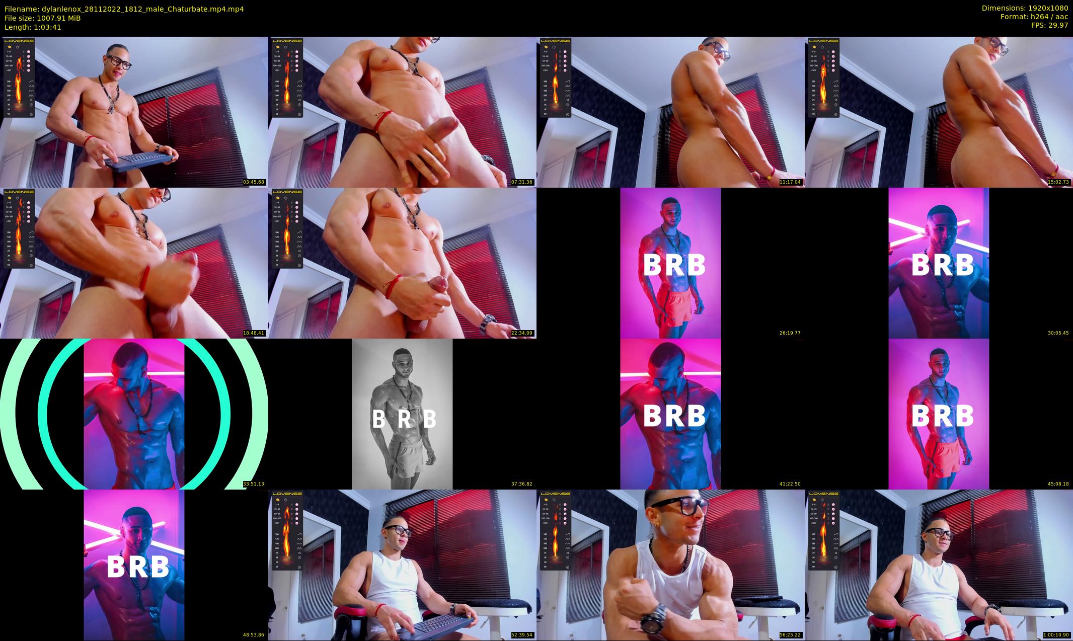 dylanlenox — 64 minute Chaturbate male cam show recording, 1080p, Nov 28, 2022