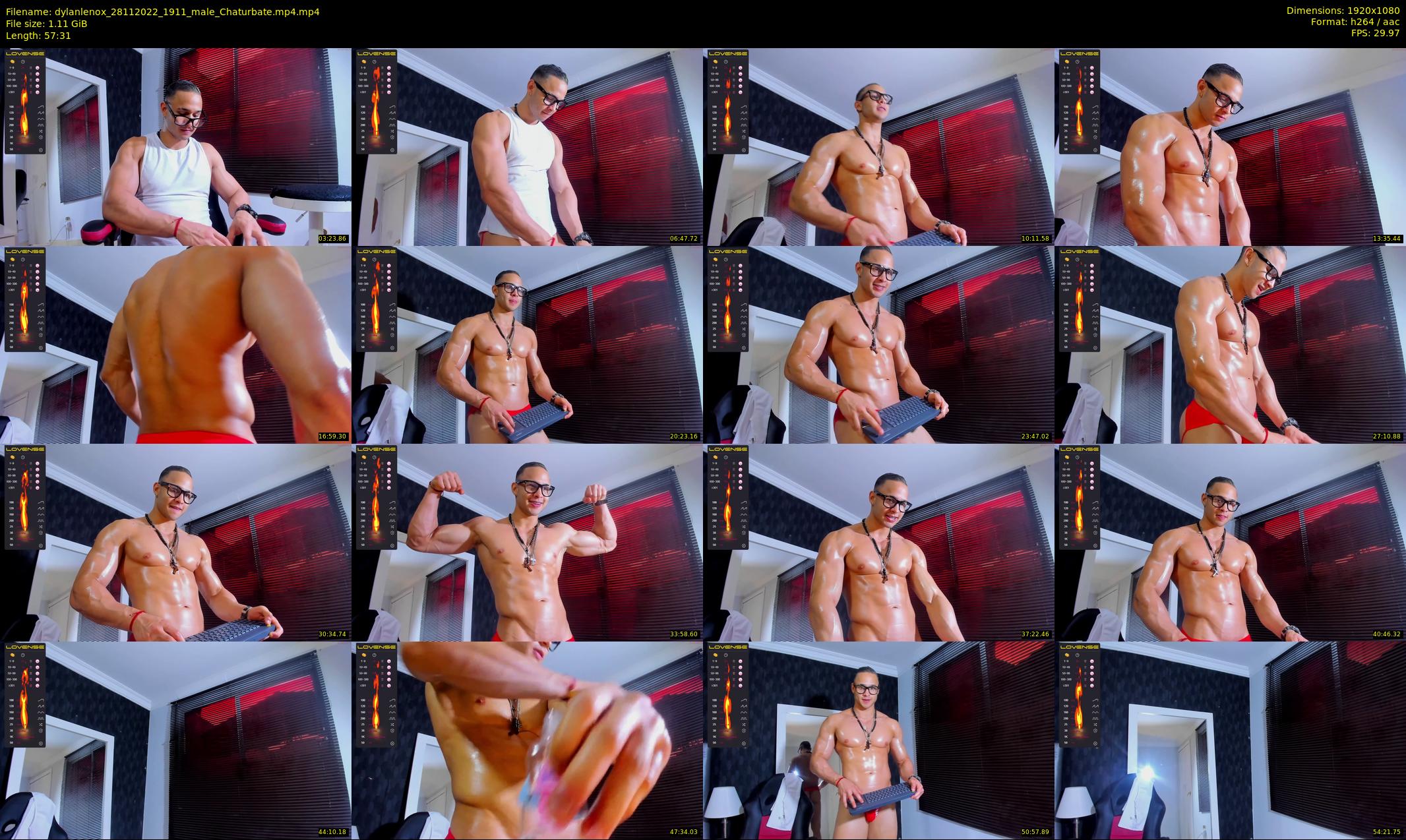 dylanlenox — 58 minute Chaturbate male cam show recording, 1080p, Nov 28, 2022