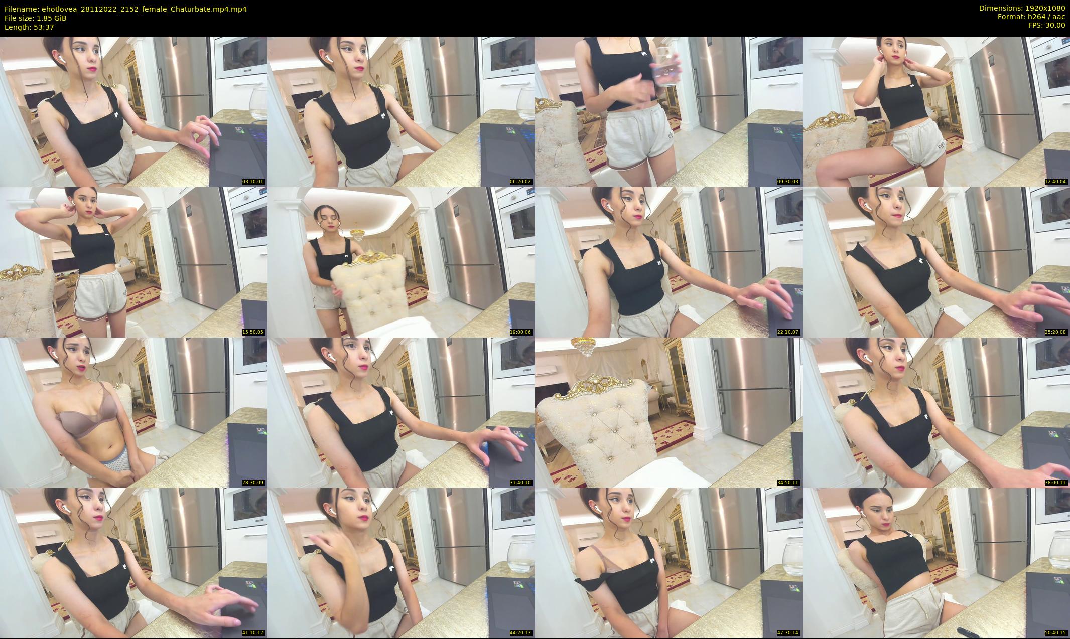 ehotlovea — 54 minute Chaturbate female cam show recording, 1080p, Nov 28, 2022