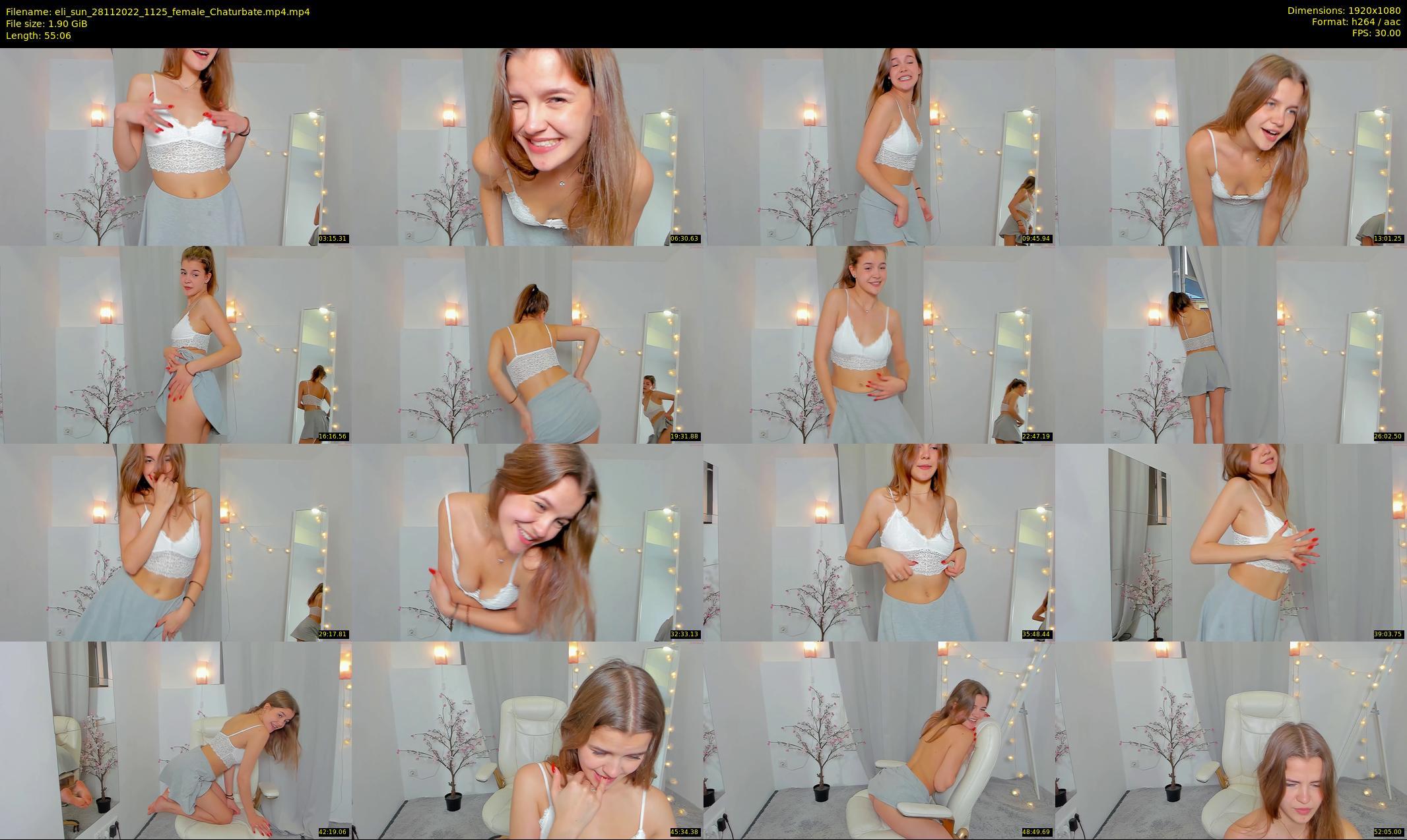 eli_sun — 56 minute Chaturbate female cam show recording, 1080p, Nov 28, 2022