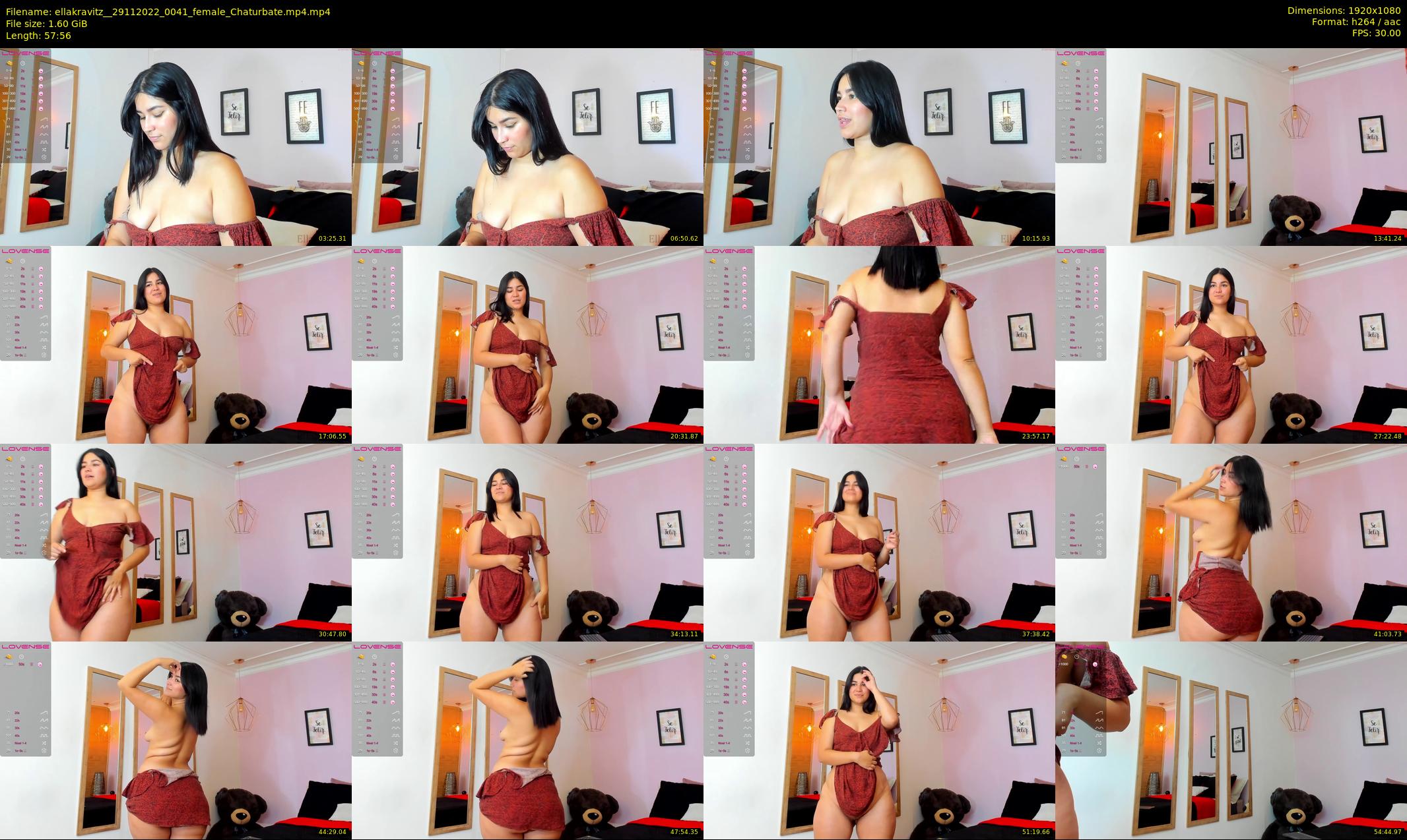 ellakravitz_ — 58 minute Chaturbate female cam show recording, 1080p, Nov 29, 2022