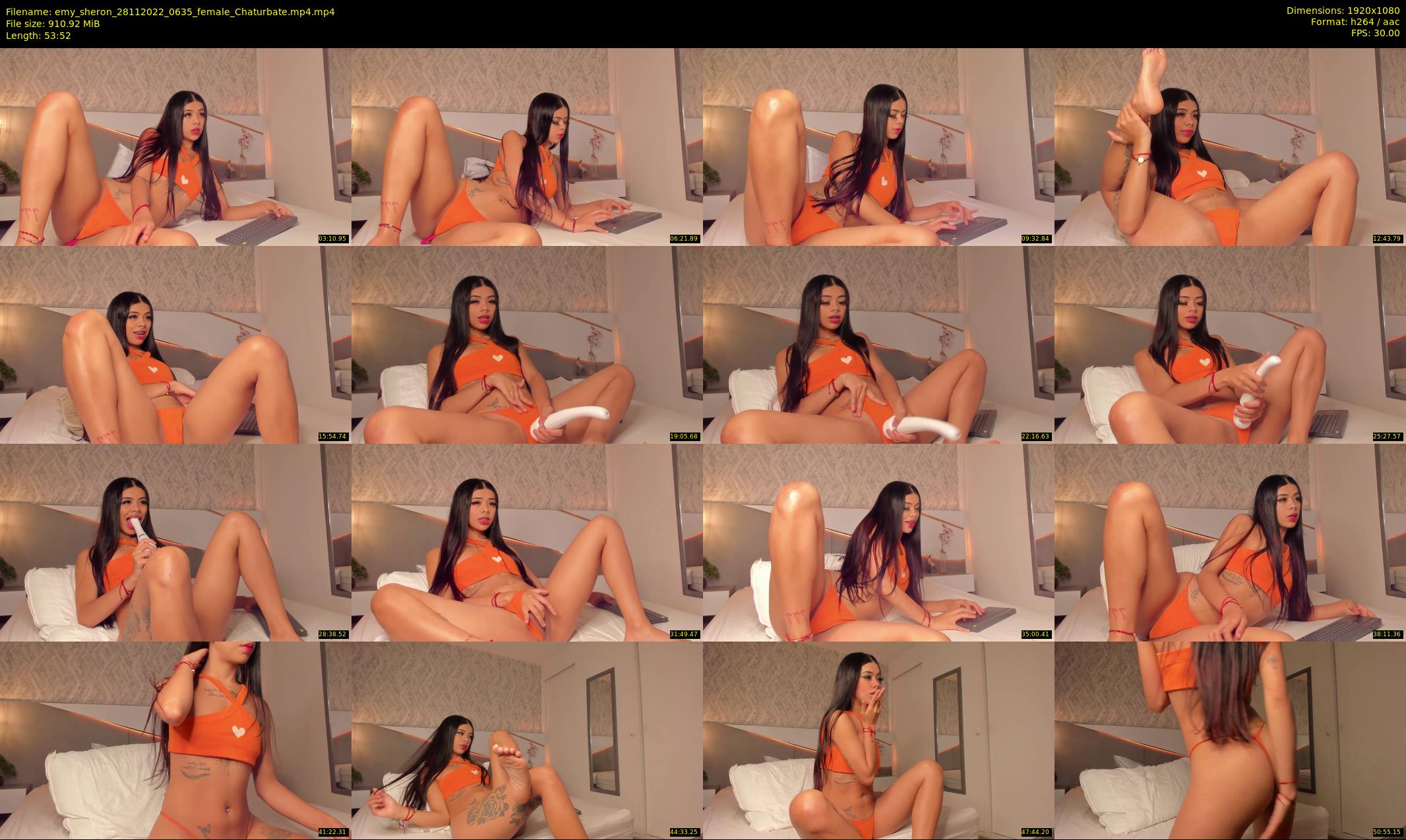 emy_sheron — 54 minute Chaturbate female cam show recording, 1080p, Nov 28, 2022
