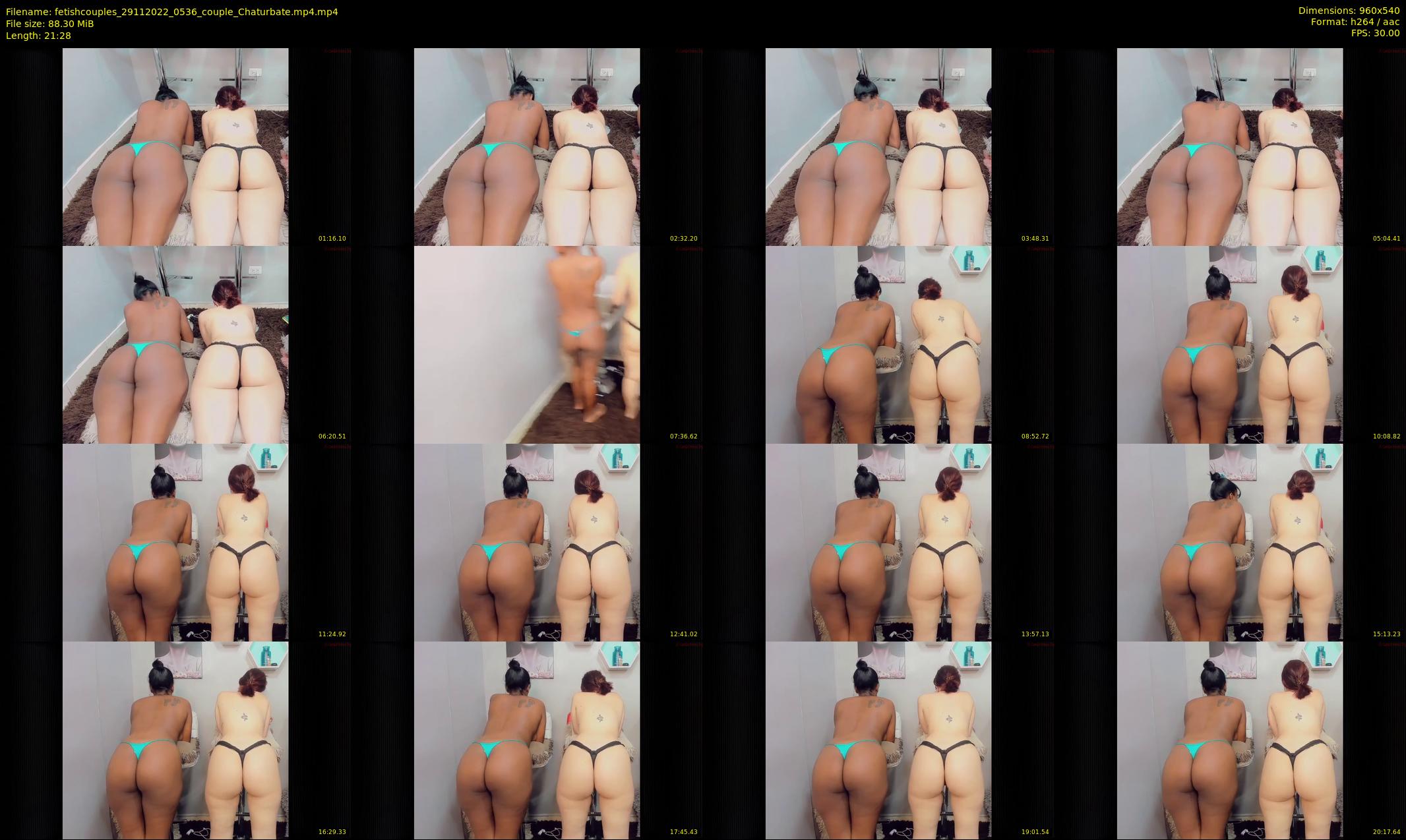 fetishcouples — 22 minute Chaturbate couple cam show recording, 480p, Nov 29, 2022