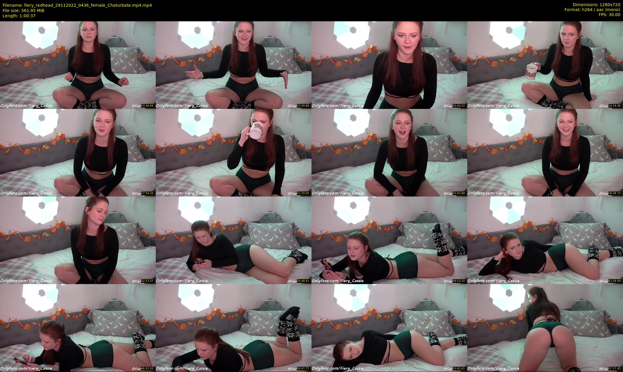 fiery_redhead — 61 minute Chaturbate female cam show recording, 720p, Nov 29, 2022