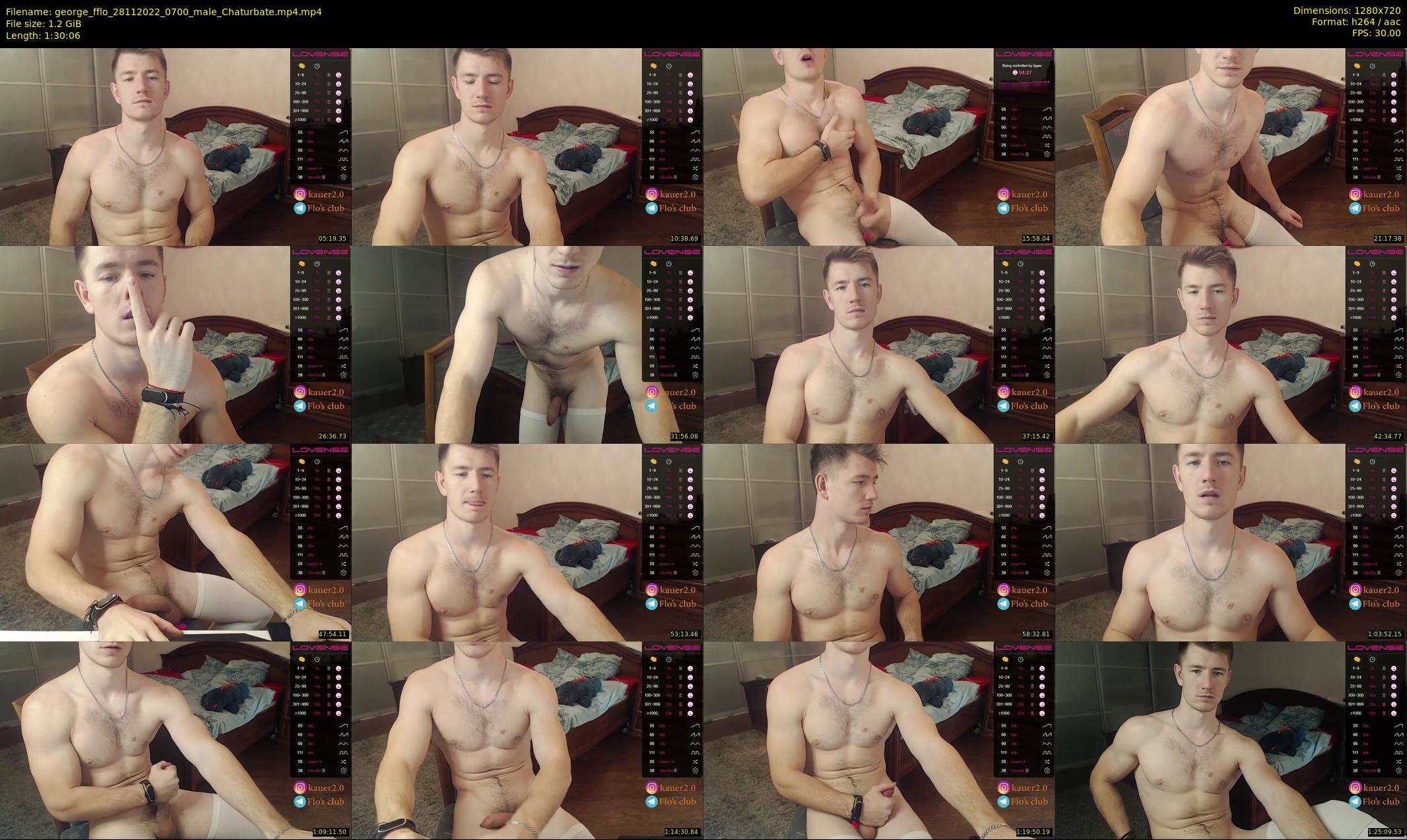 george_fflo — 91 minute Chaturbate male cam show recording, 720p, Nov 28, 2022