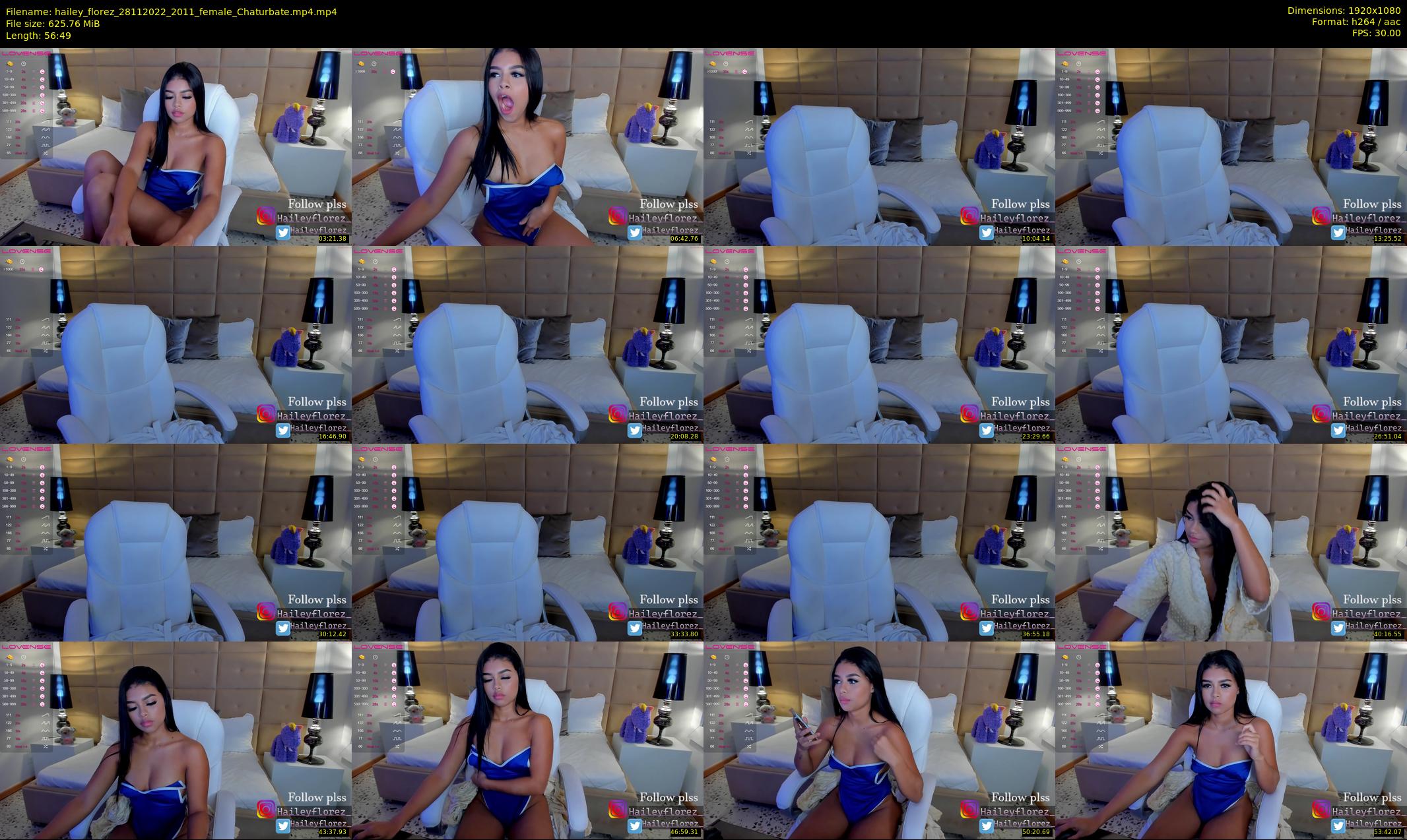 hailey_florez — 57 minute Chaturbate female cam show recording, 1080p, Nov 28, 2022
