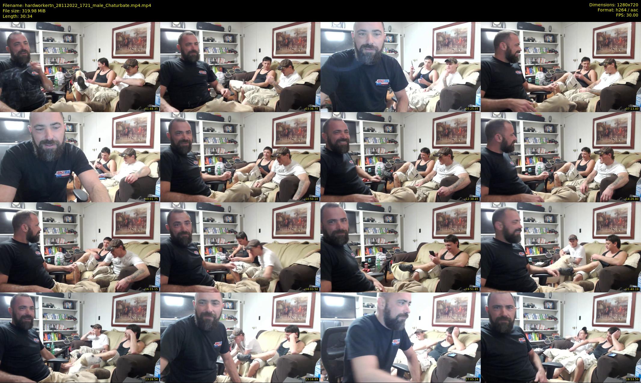 hardworkertn — 31 minute Chaturbate male cam show recording, 720p, Nov 28, 2022