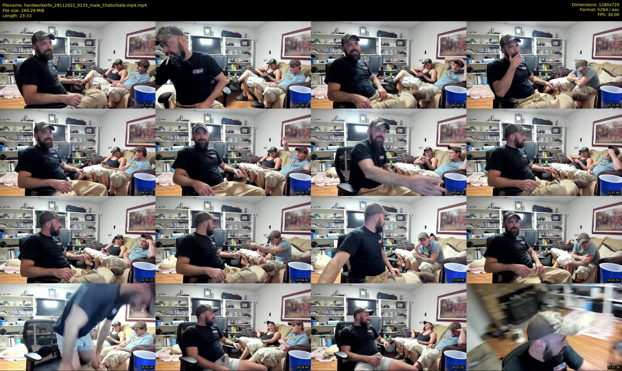 hardworkertn — 24 minute Chaturbate male cam show recording, 720p, Nov 29, 2022