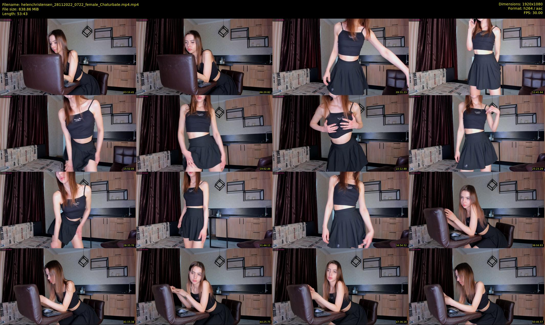 helenchristensen — 54 minute Chaturbate female cam show recording, 1080p, Nov 28, 2022