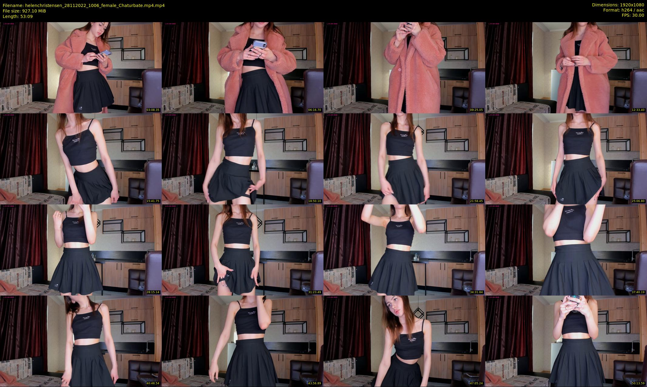 helenchristensen — 54 minute Chaturbate female cam show recording, 1080p, Nov 28, 2022