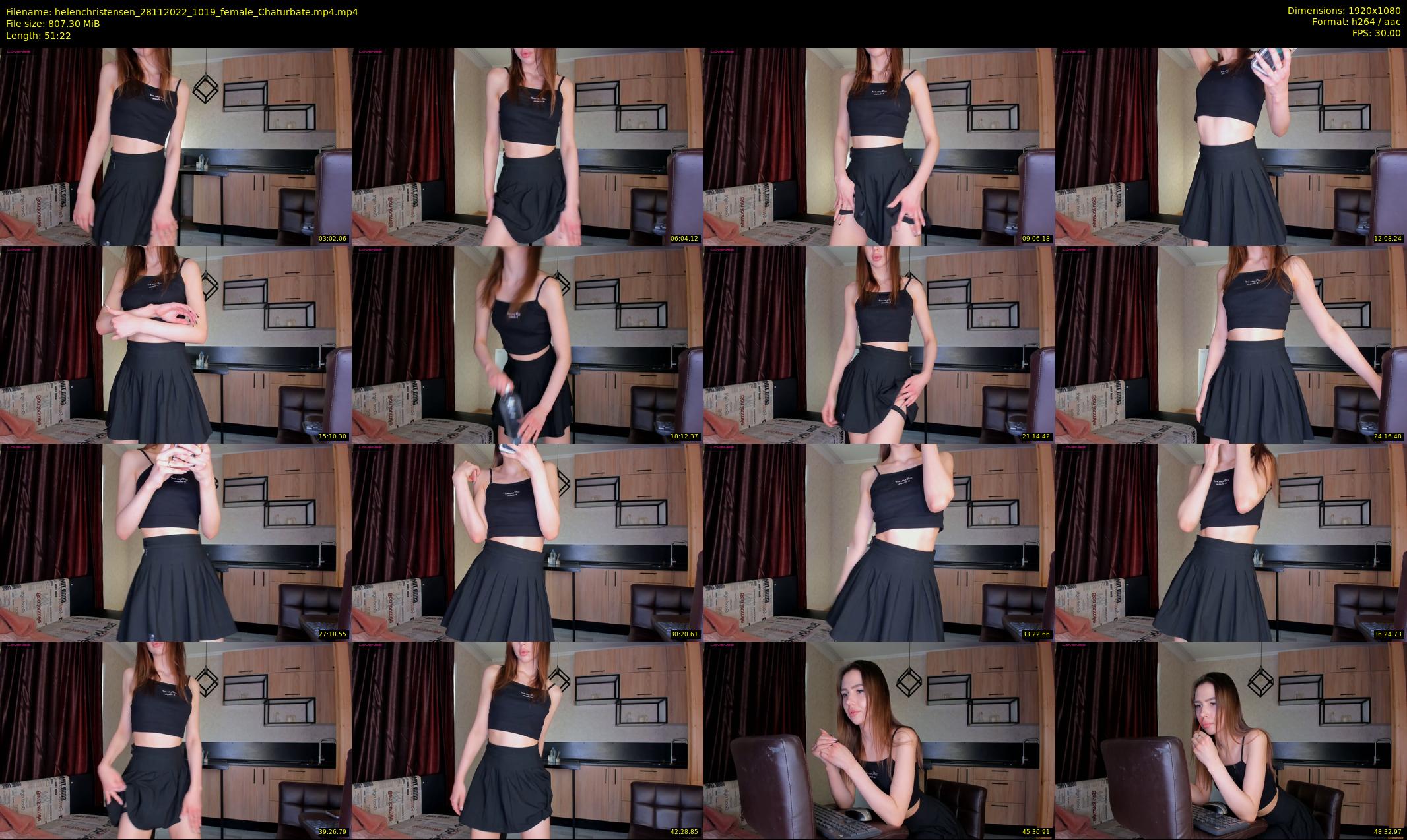 helenchristensen — 52 minute Chaturbate female cam show recording, 1080p, Nov 28, 2022