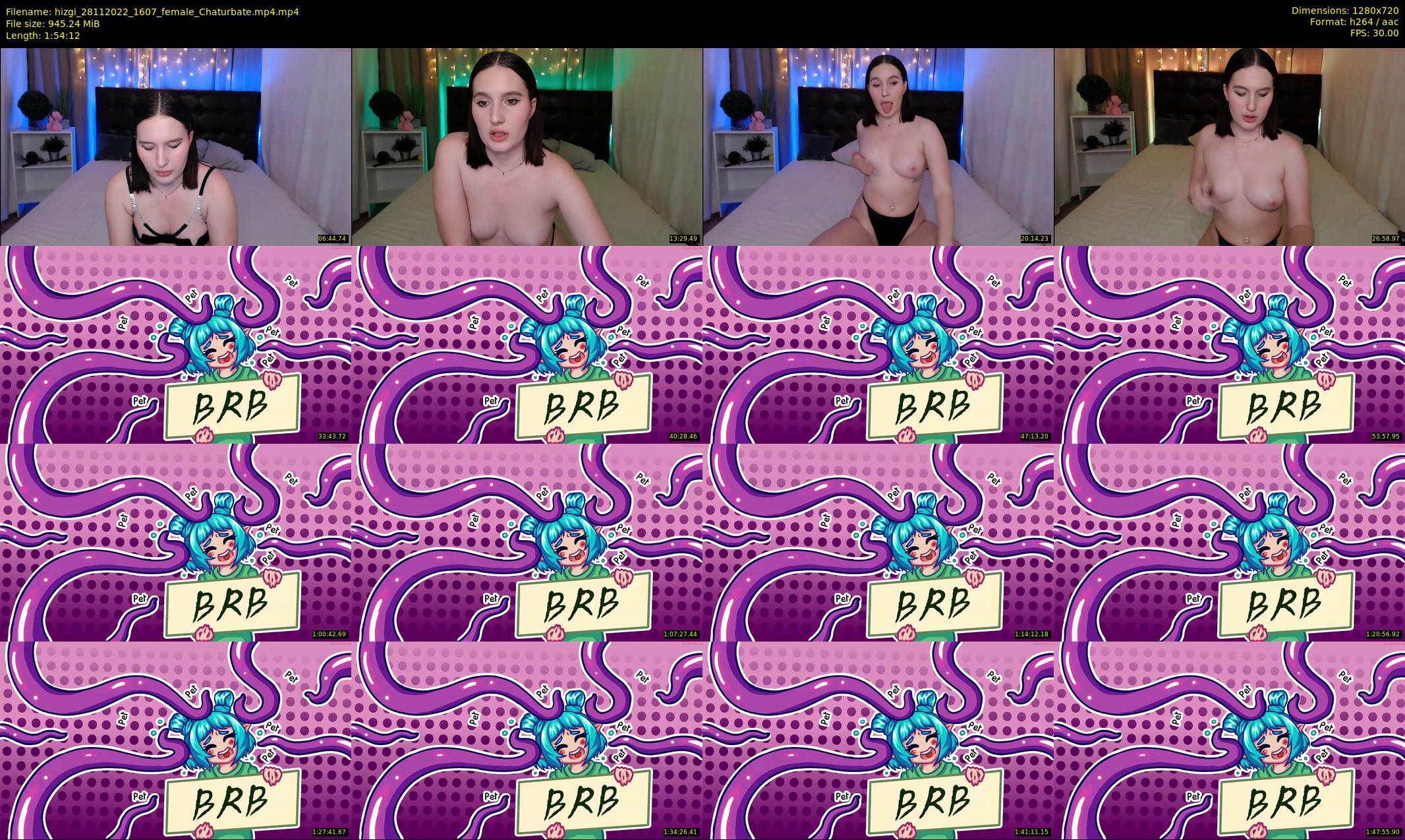 hizgi — 115 minute Chaturbate couple cam show recording, 720p, Nov 28, 2022