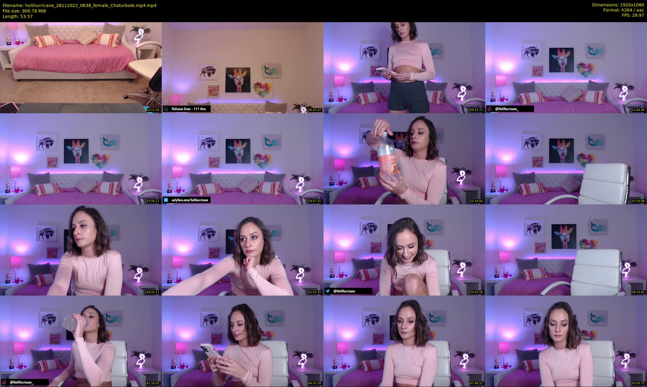 holihurricane — 54 minute Chaturbate female cam show recording, 1080p, Nov 28, 2022