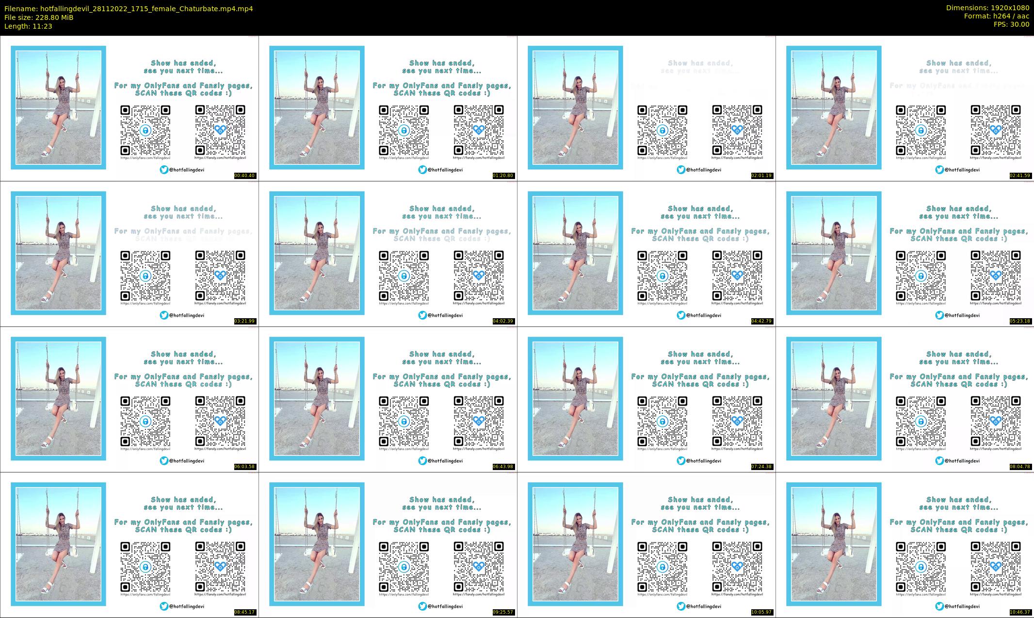 hotfallingdevil — 12 minute Chaturbate female cam show recording, 1080p, Nov 28, 2022