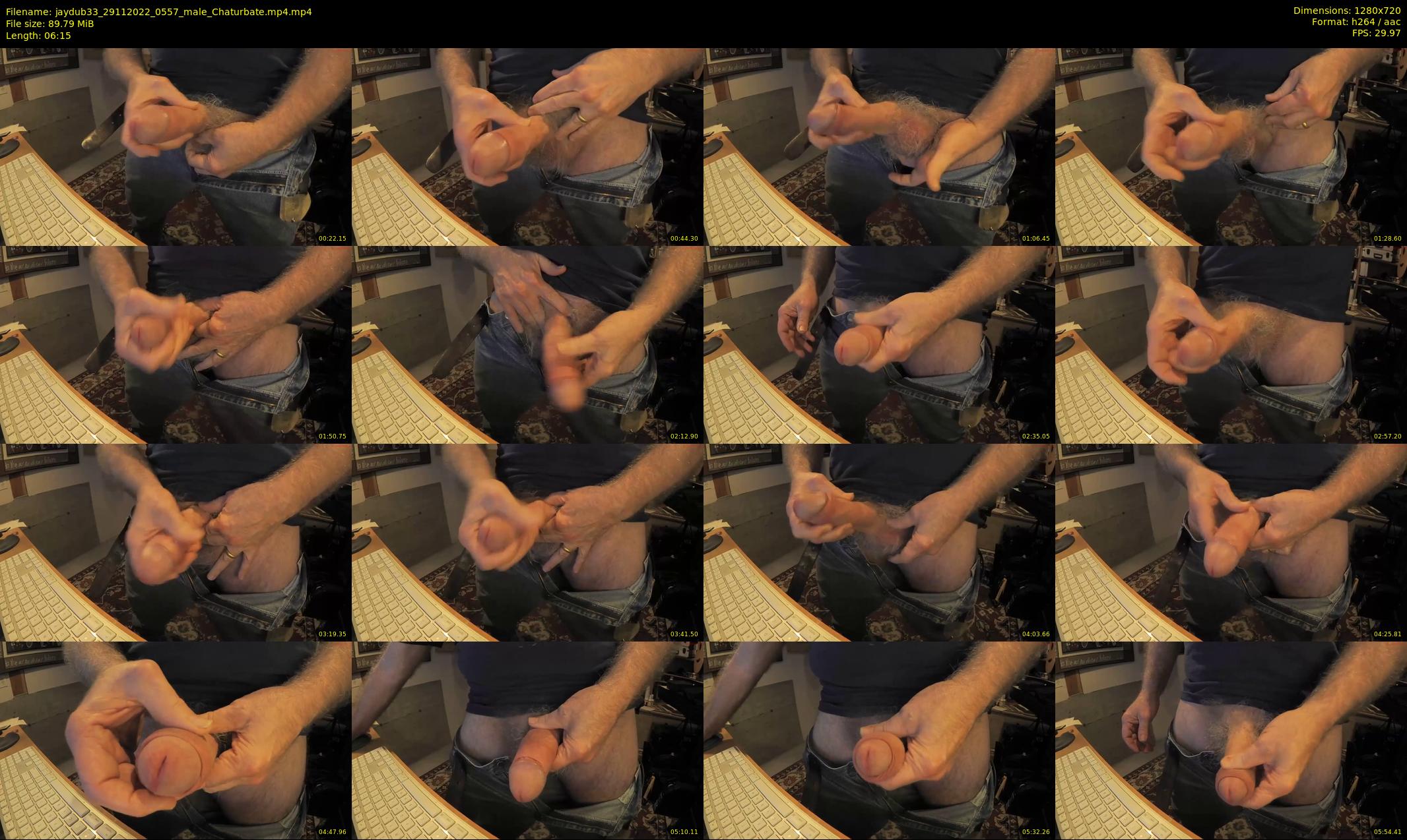jaydub33 — 7 minute Chaturbate male cam show recording, 720p, Nov 29, 2022