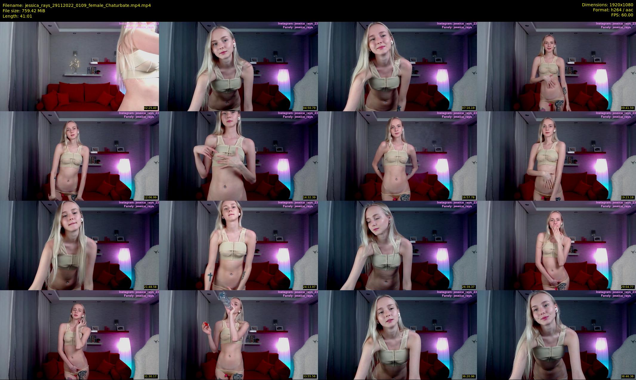 jessica_rays — 42 minute Chaturbate couple cam show recording, 1080p, Nov 29, 2022