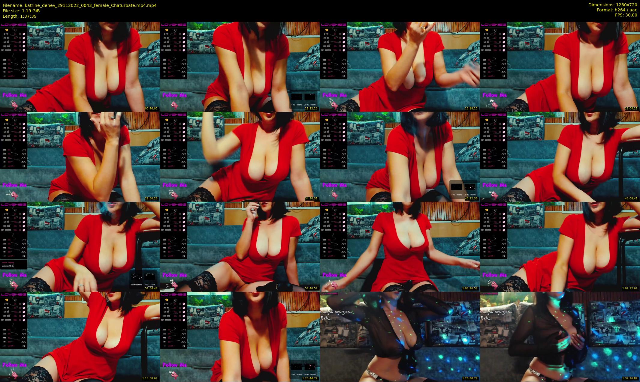 katrine_denev — 98 minute Chaturbate female cam show recording, 720p, Nov 29, 2022