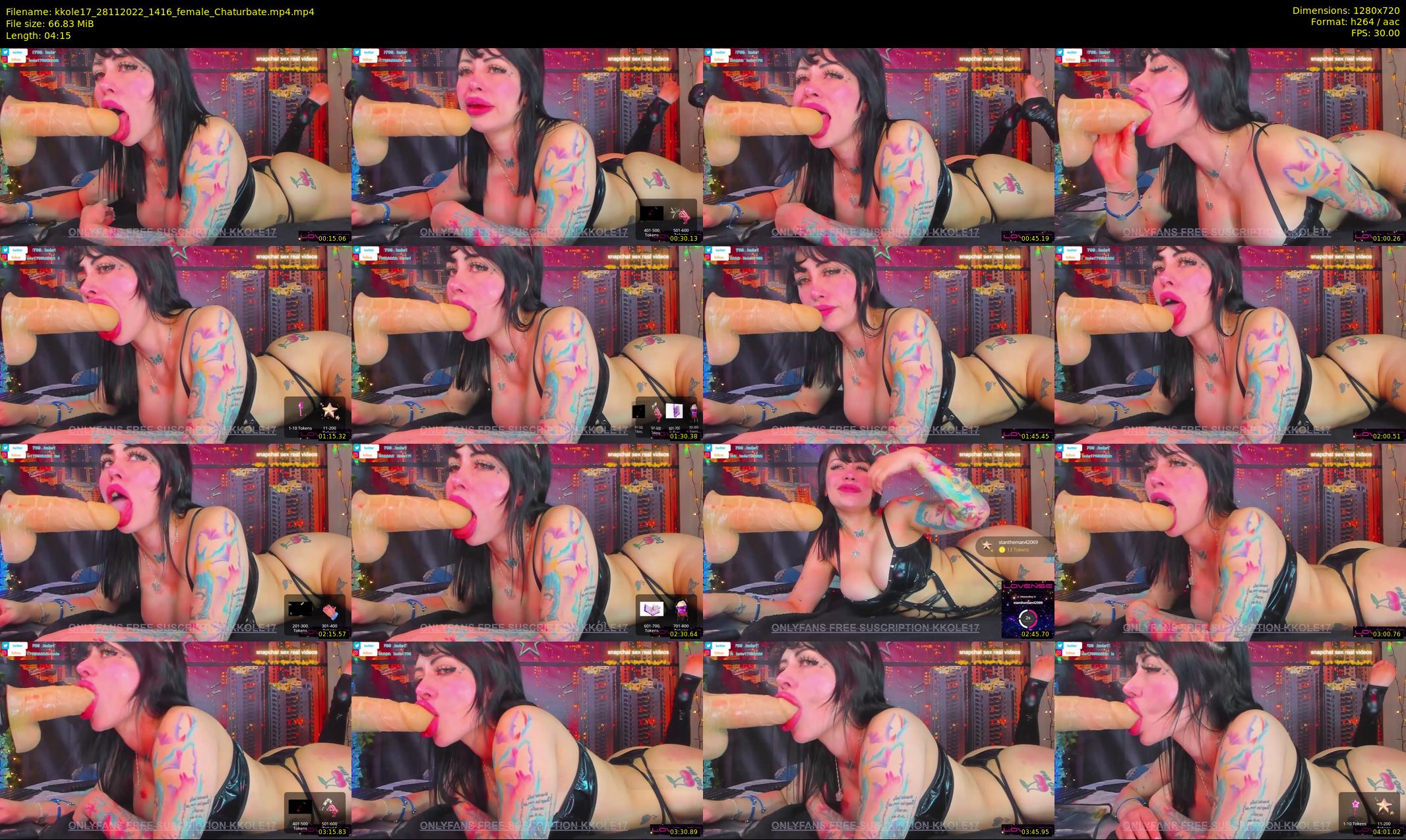 kkole17 — 5 minute Chaturbate female cam show recording, 720p, Nov 28, 2022