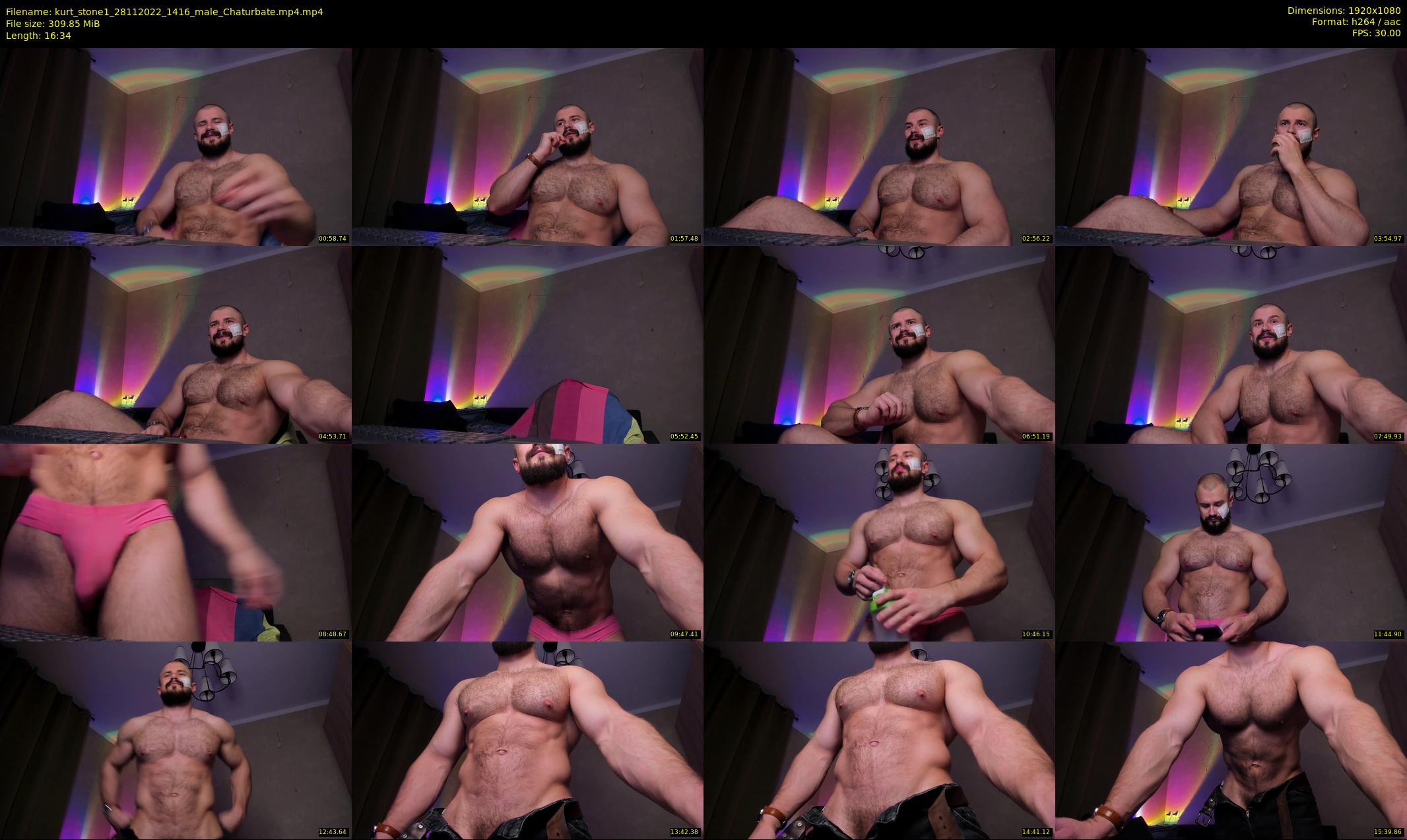 kurt_stone1 — 17 minute Chaturbate male cam show recording, 1080p, Nov 28, 2022