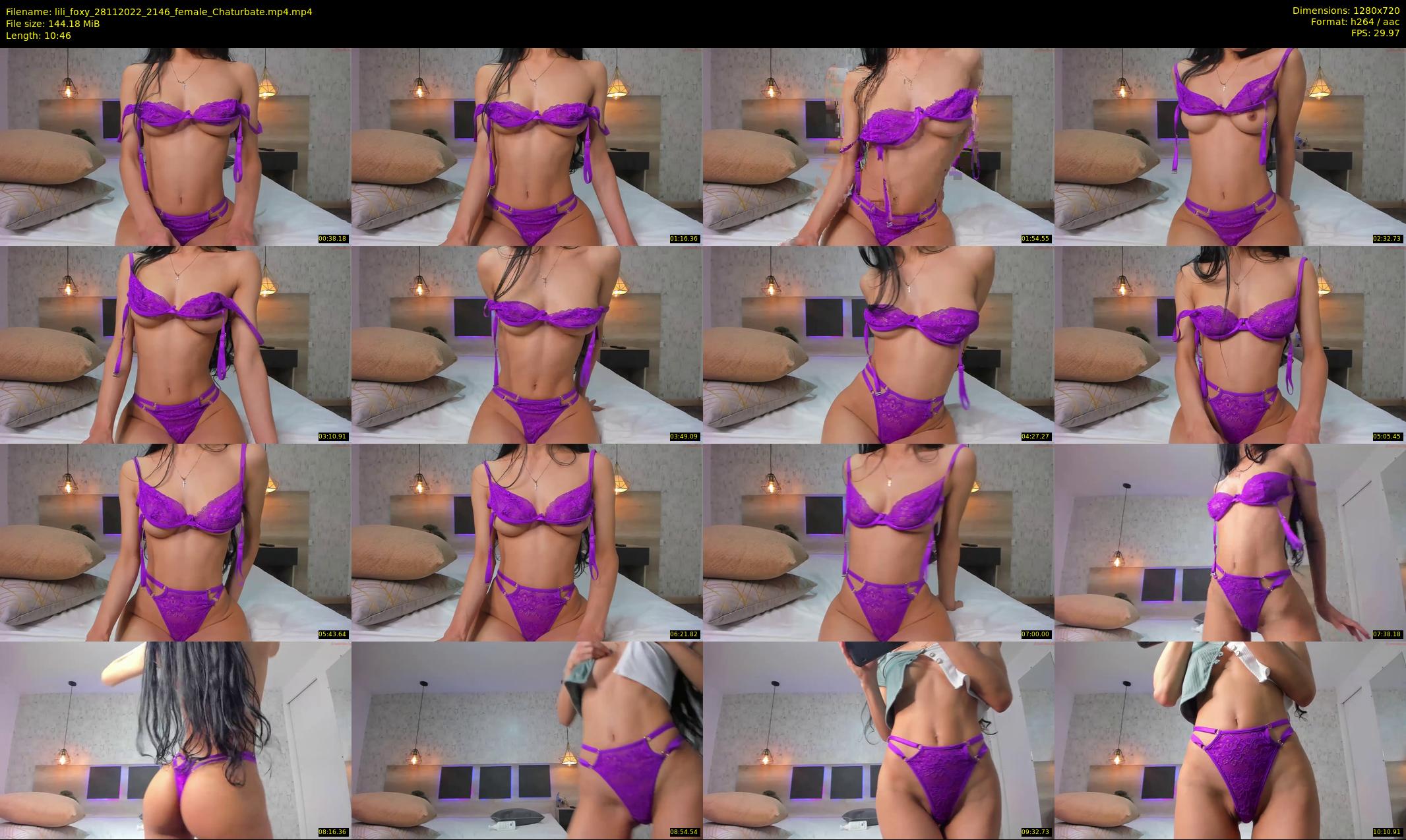 lili_foxy — 11 minute Chaturbate female cam show recording, 720p, Nov 28, 2022