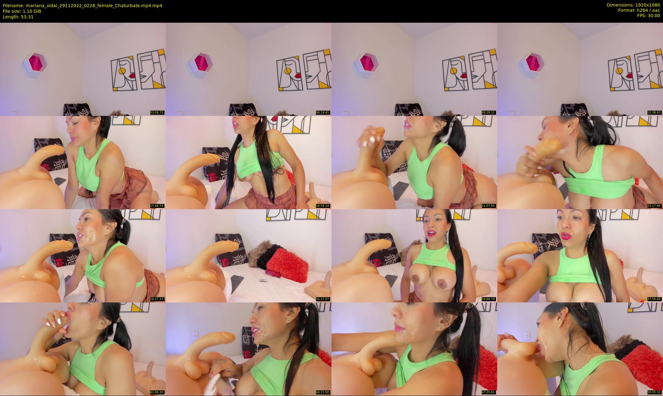 mariana_vidal — 54 minute Chaturbate female cam show recording, 1080p, Nov 29, 2022