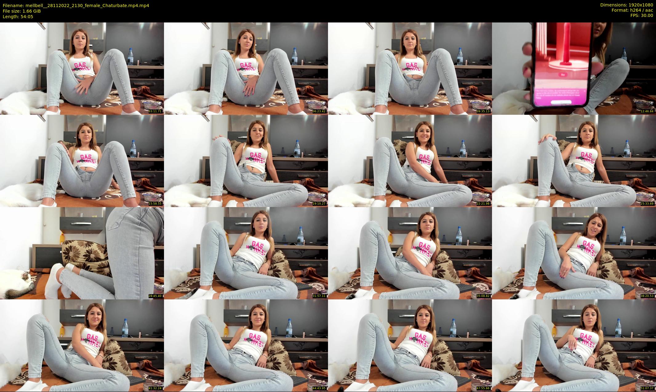 mellbell_ — 55 minute Chaturbate female cam show recording, 1080p, Nov 28, 2022