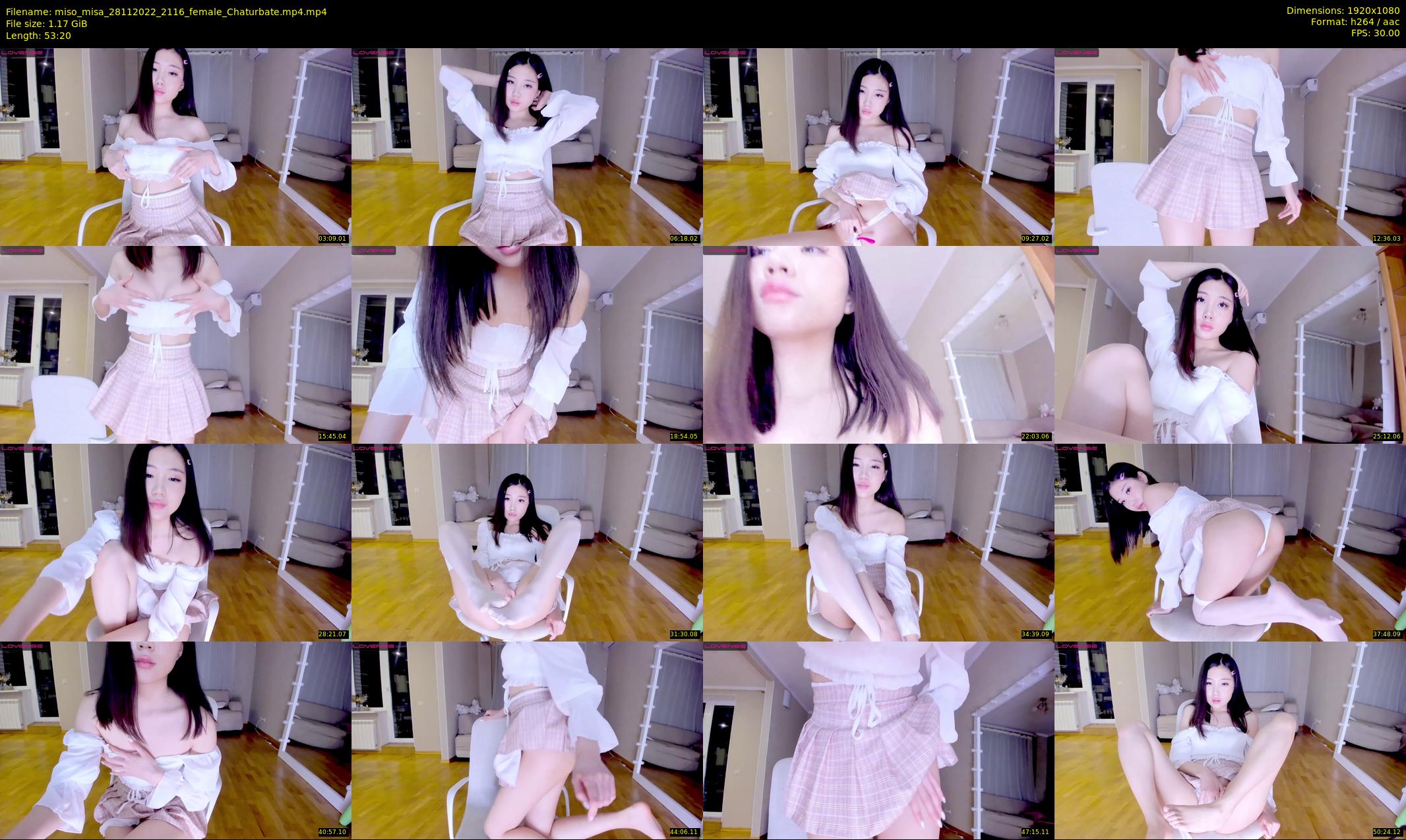 miso_misa — 54 minute Chaturbate female cam show recording, 1080p, Nov 28, 2022