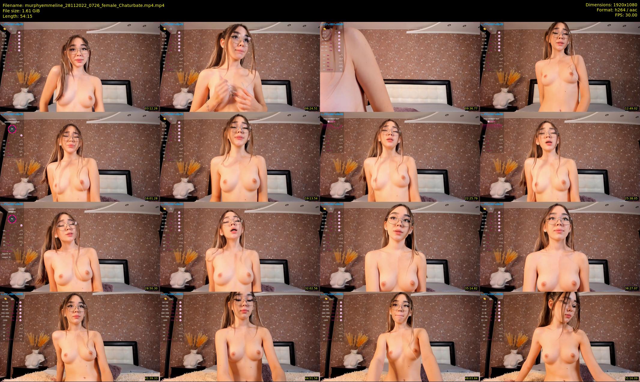 murphyemmeline — 55 minute Chaturbate female cam show recording, 1080p, Nov 28, 2022