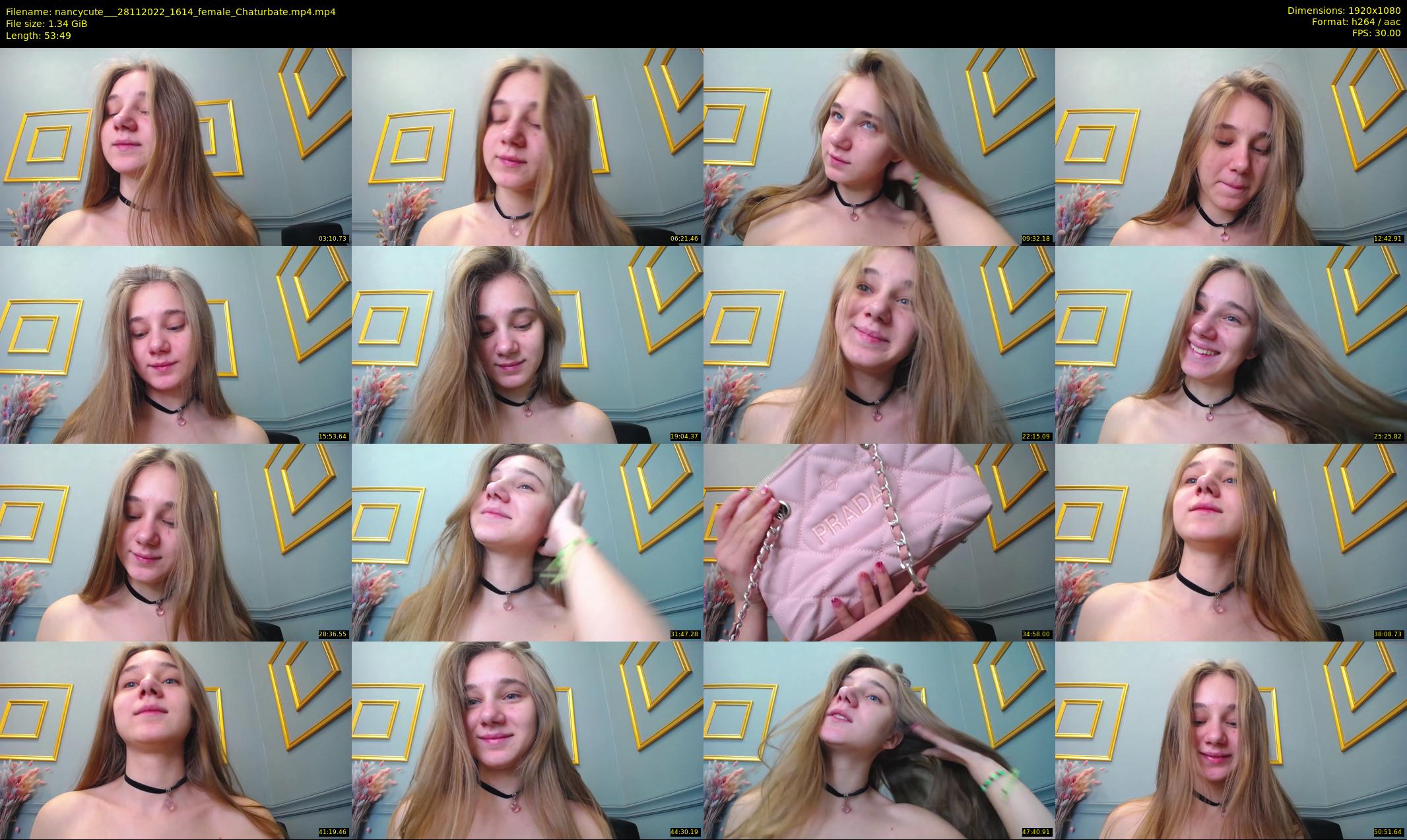 nancycute__ — 54 minute Chaturbate female cam show recording, 1080p, Nov 28, 2022
