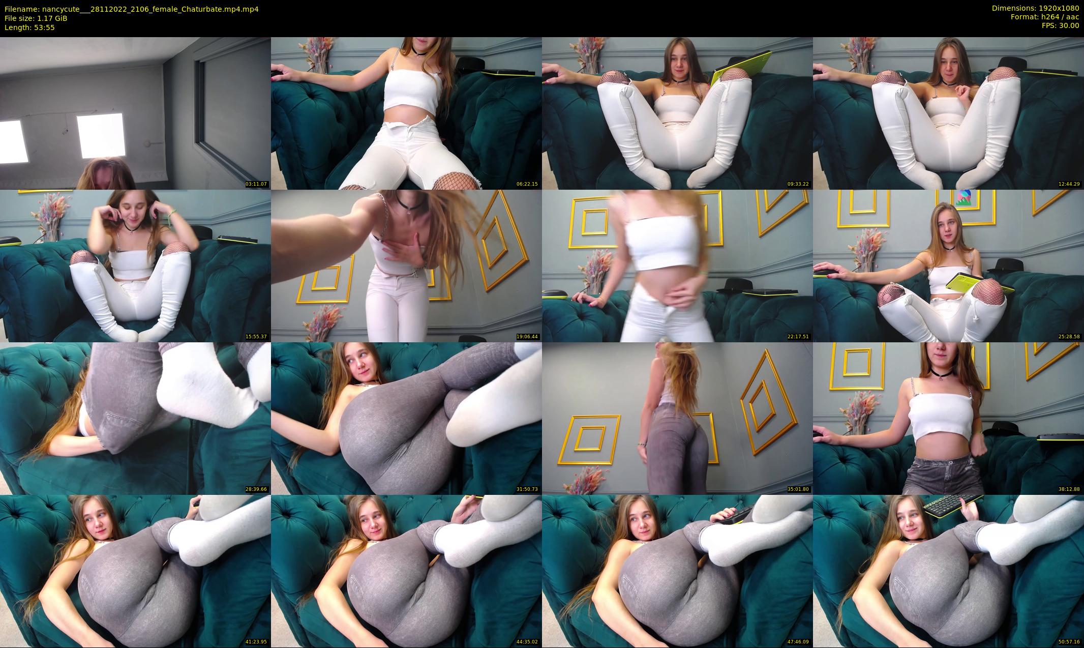 nancycute__ — 54 minute Chaturbate female cam show recording, 1080p, Nov 28, 2022