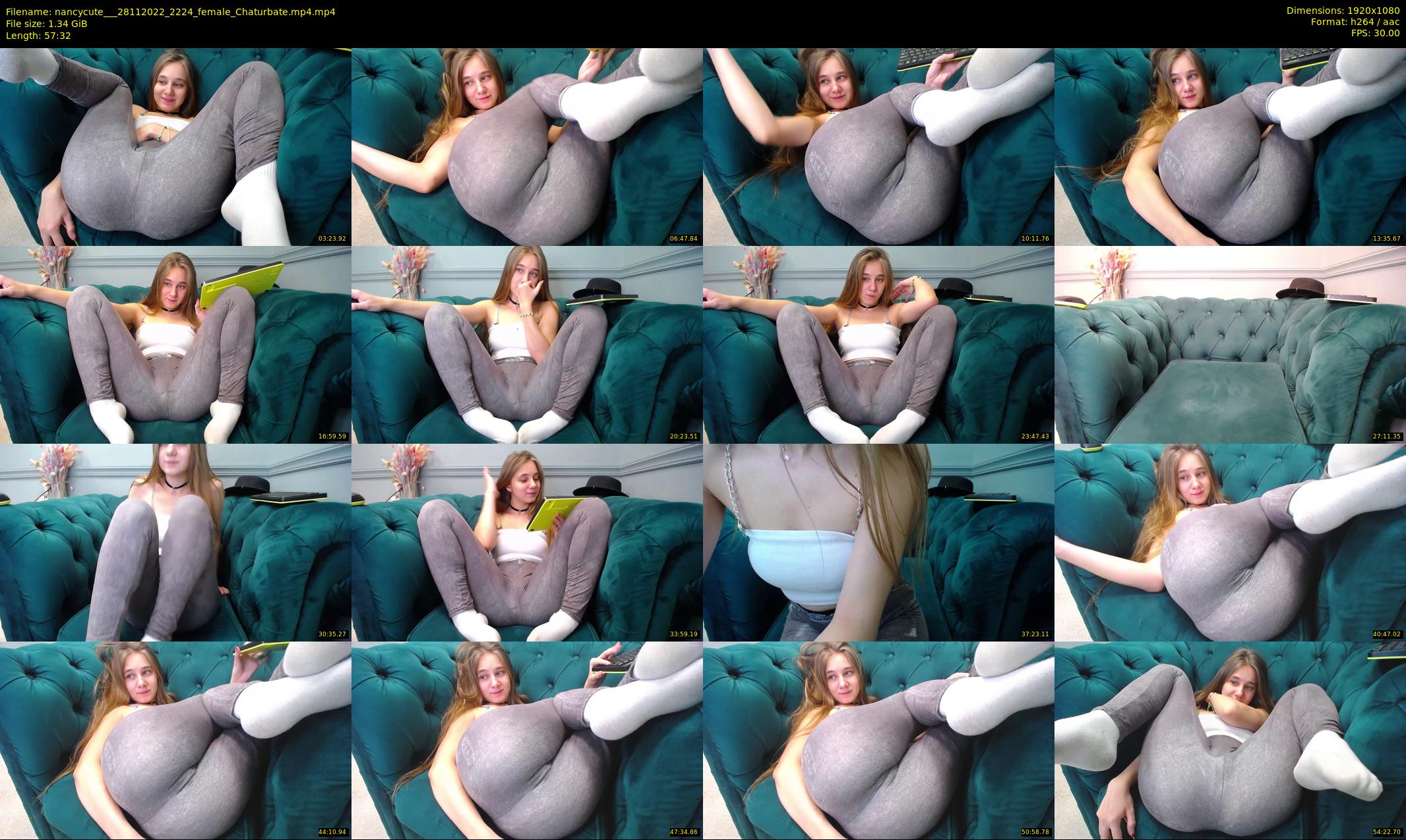 nancycute__ — 58 minute Chaturbate female cam show recording, 1080p, Nov 28, 2022