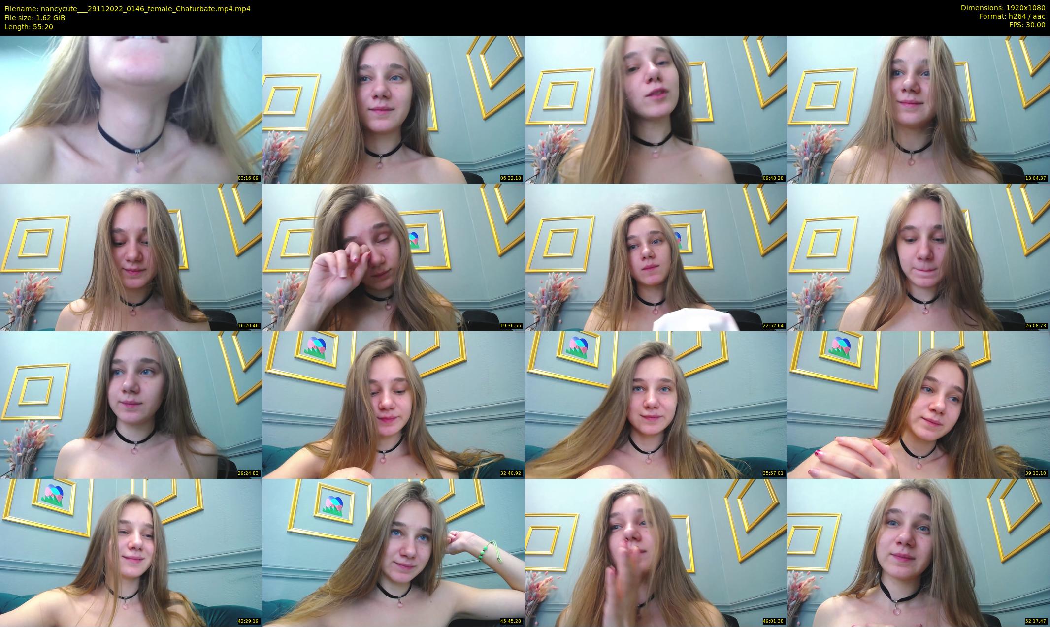 nancycute__ — 56 minute Chaturbate female cam show recording, 1080p, Nov 29, 2022
