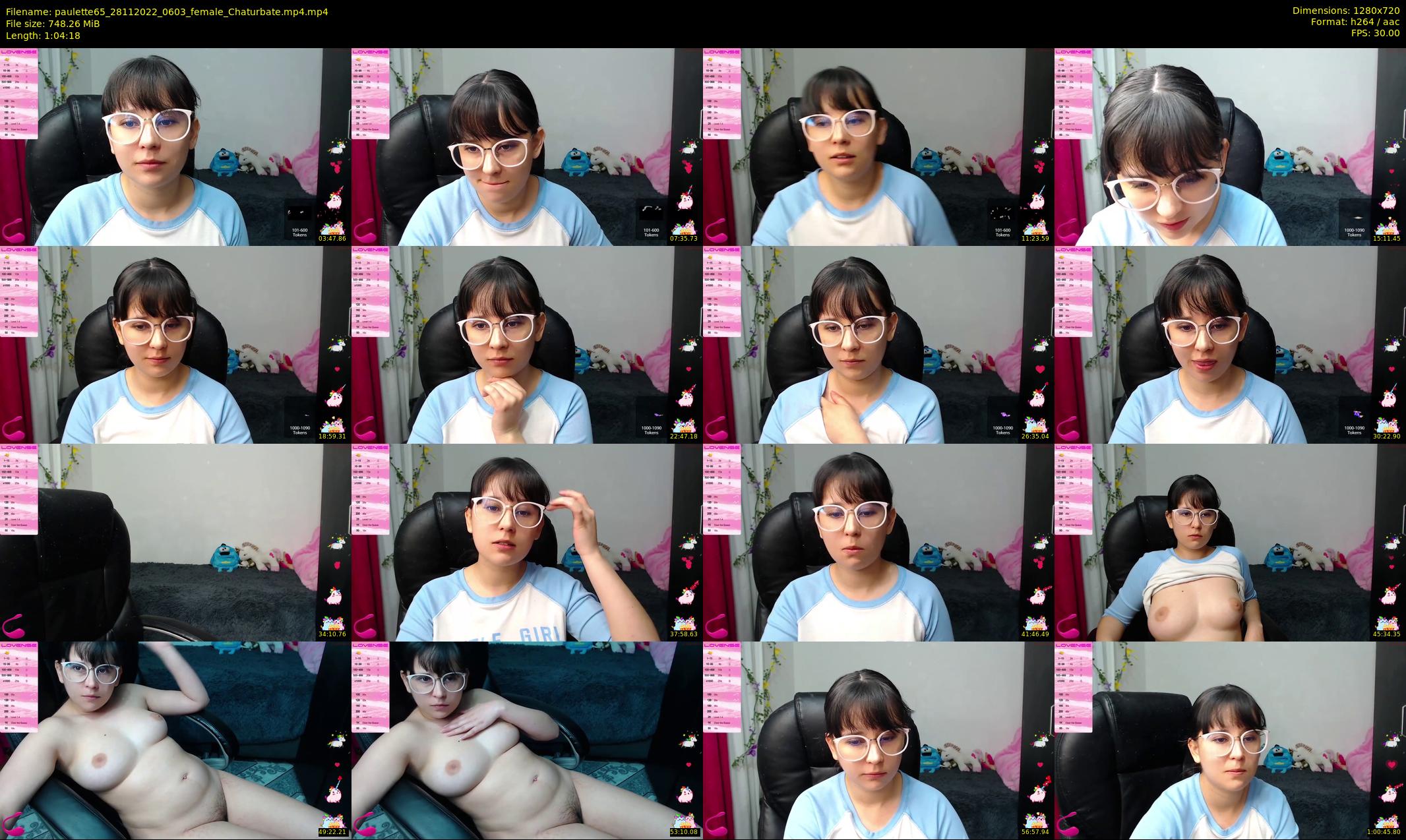 paulette65 — 65 minute Chaturbate female cam show recording, 720p, Nov 28, 2022
