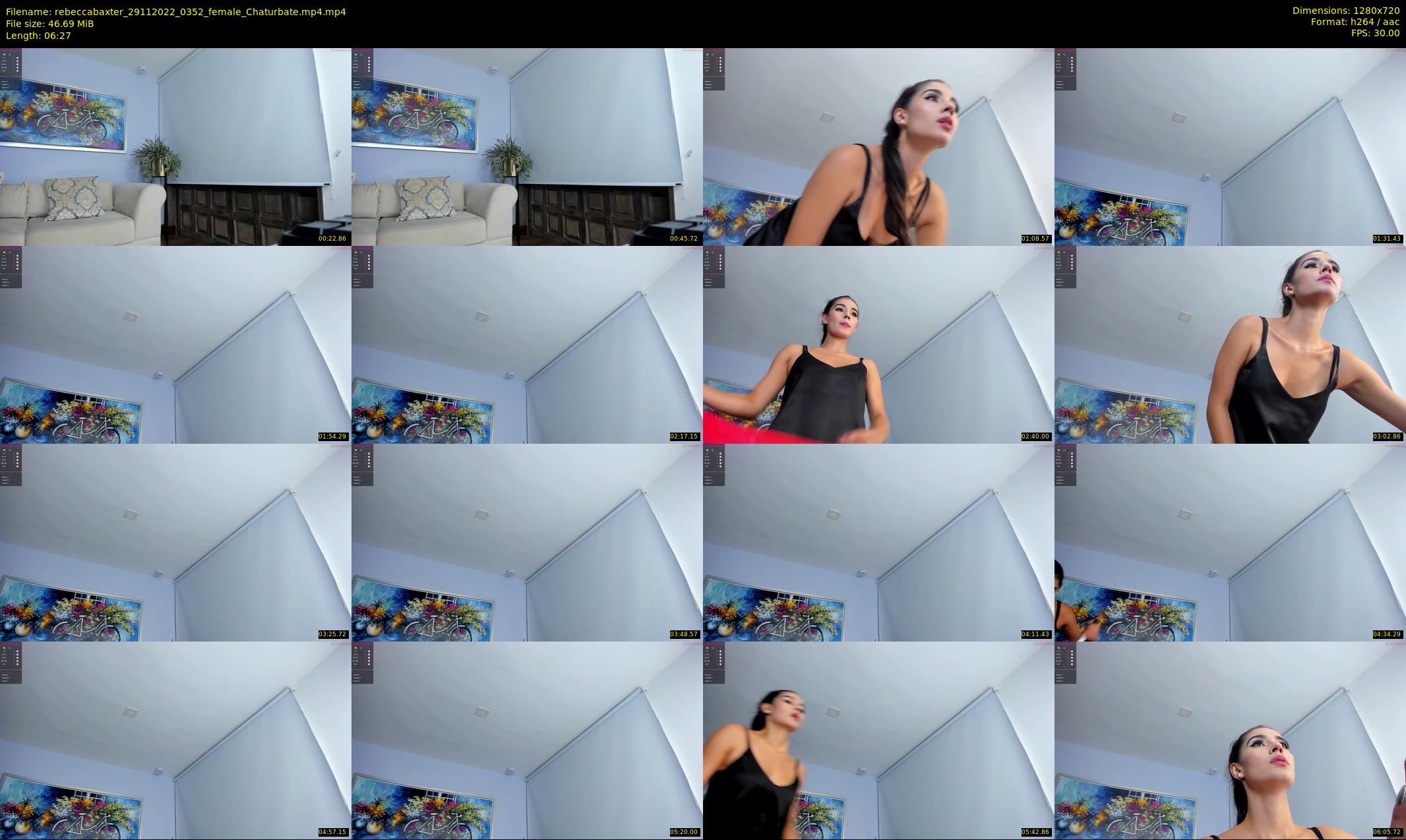 rebeccabaxter — 7 minute Chaturbate female cam show recording, 720p, Nov 29, 2022