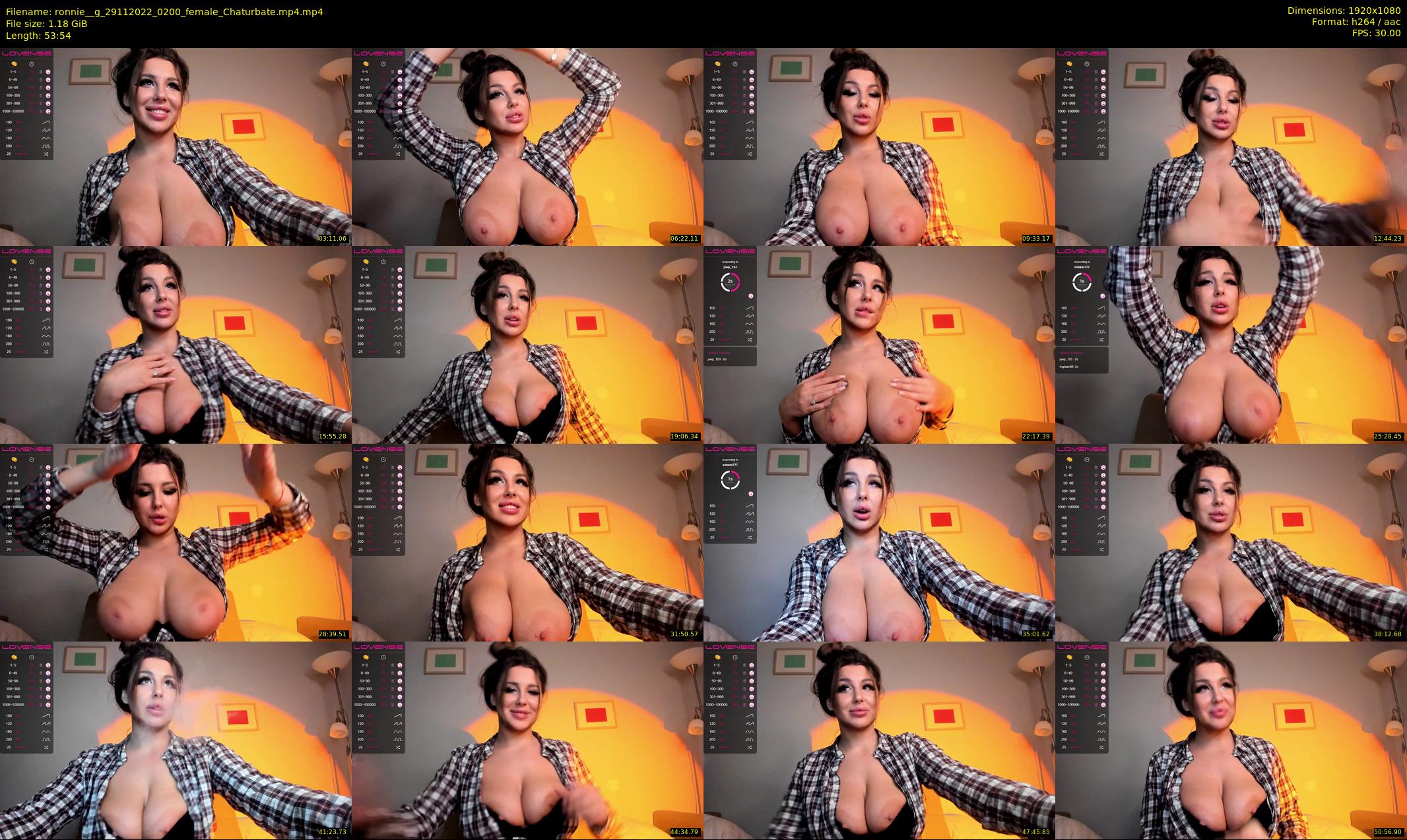 ronnie__g — 54 minute Chaturbate female cam show recording, 1080p, Nov 29, 2022