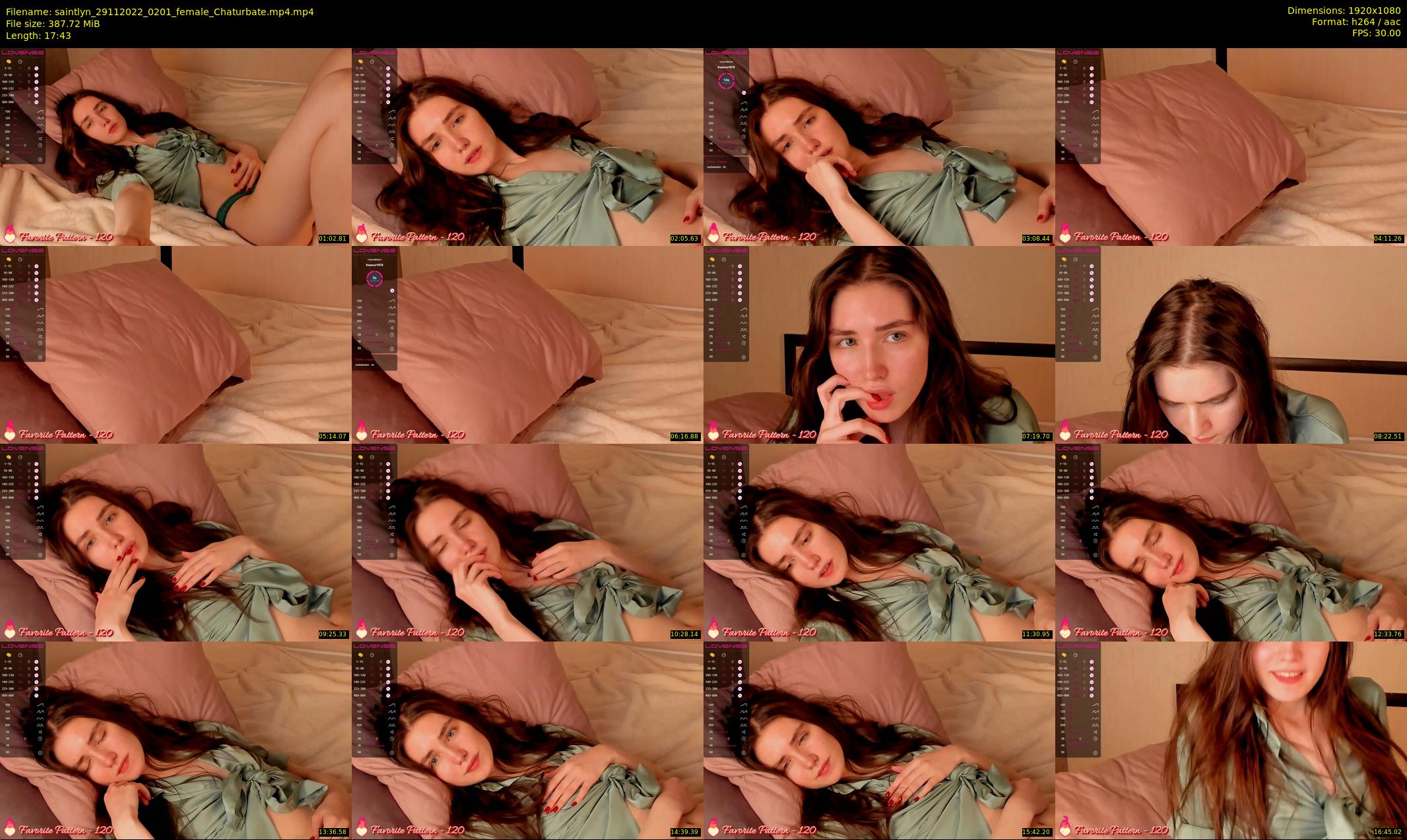 saintlyn — 18 minute Chaturbate female cam show recording, 1080p, Nov 29, 2022