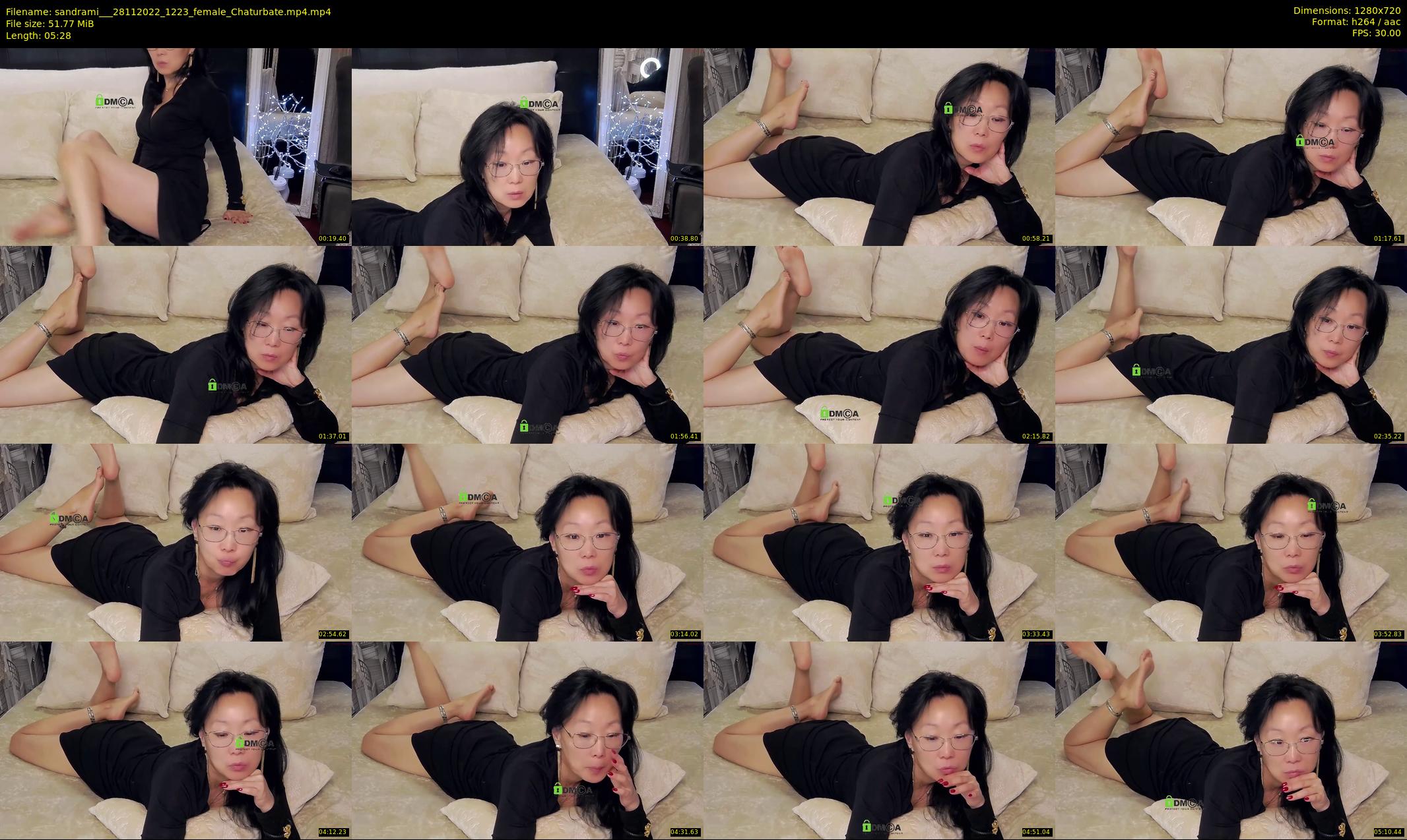 sandrami__ — 6 minute Chaturbate female cam show recording, 720p, Nov 28, 2022