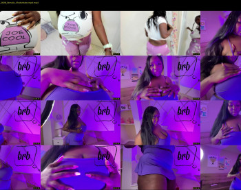 selene_ebony — 47 minute Chaturbate female cam show recording, 1080p, Nov 28, 2022