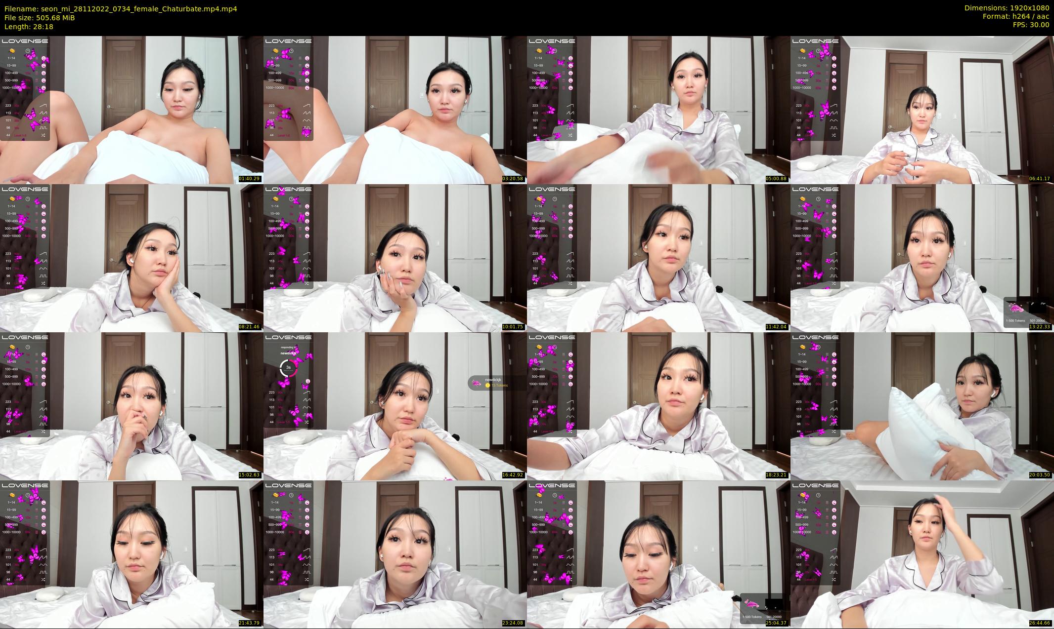 seon_mi — 29 minute Chaturbate female cam show recording, 1080p, Nov 28, 2022