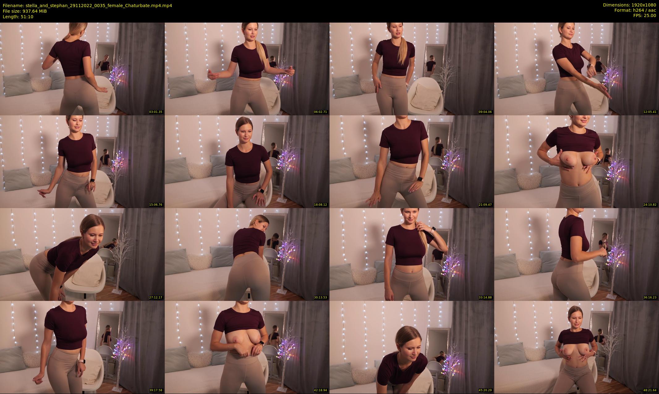 stella_and_stephan — 52 minute Chaturbate couple cam show recording, 1080p, Nov 29, 2022
