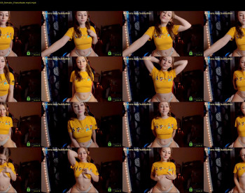 sub_button — 6 minute Chaturbate female cam show recording, 720p, Nov 28, 2022