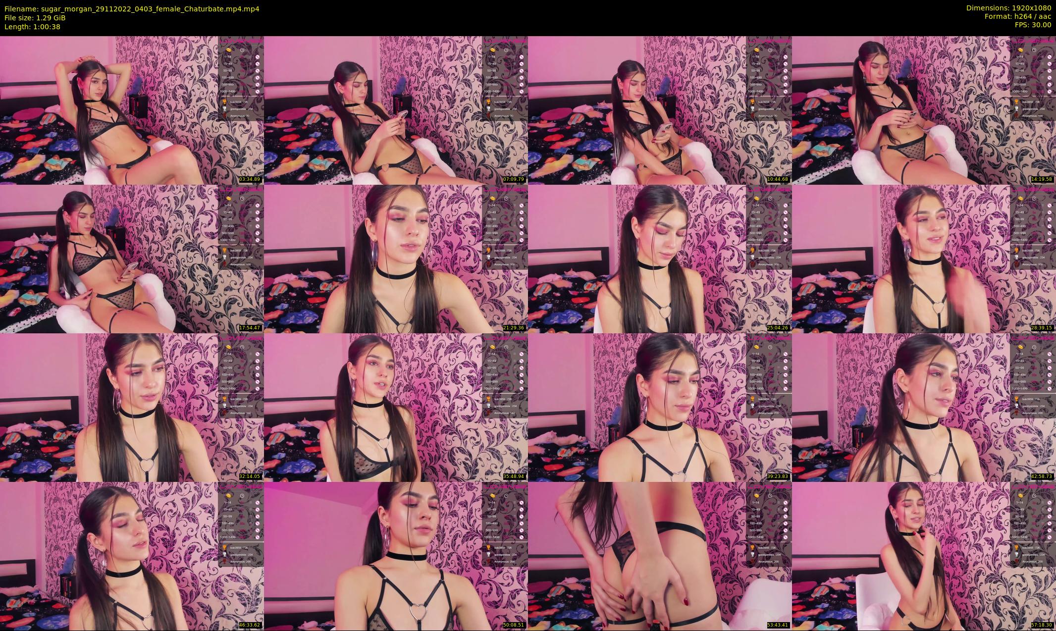 sugar_morgan — 61 minute Chaturbate female cam show recording, 1080p, Nov 29, 2022