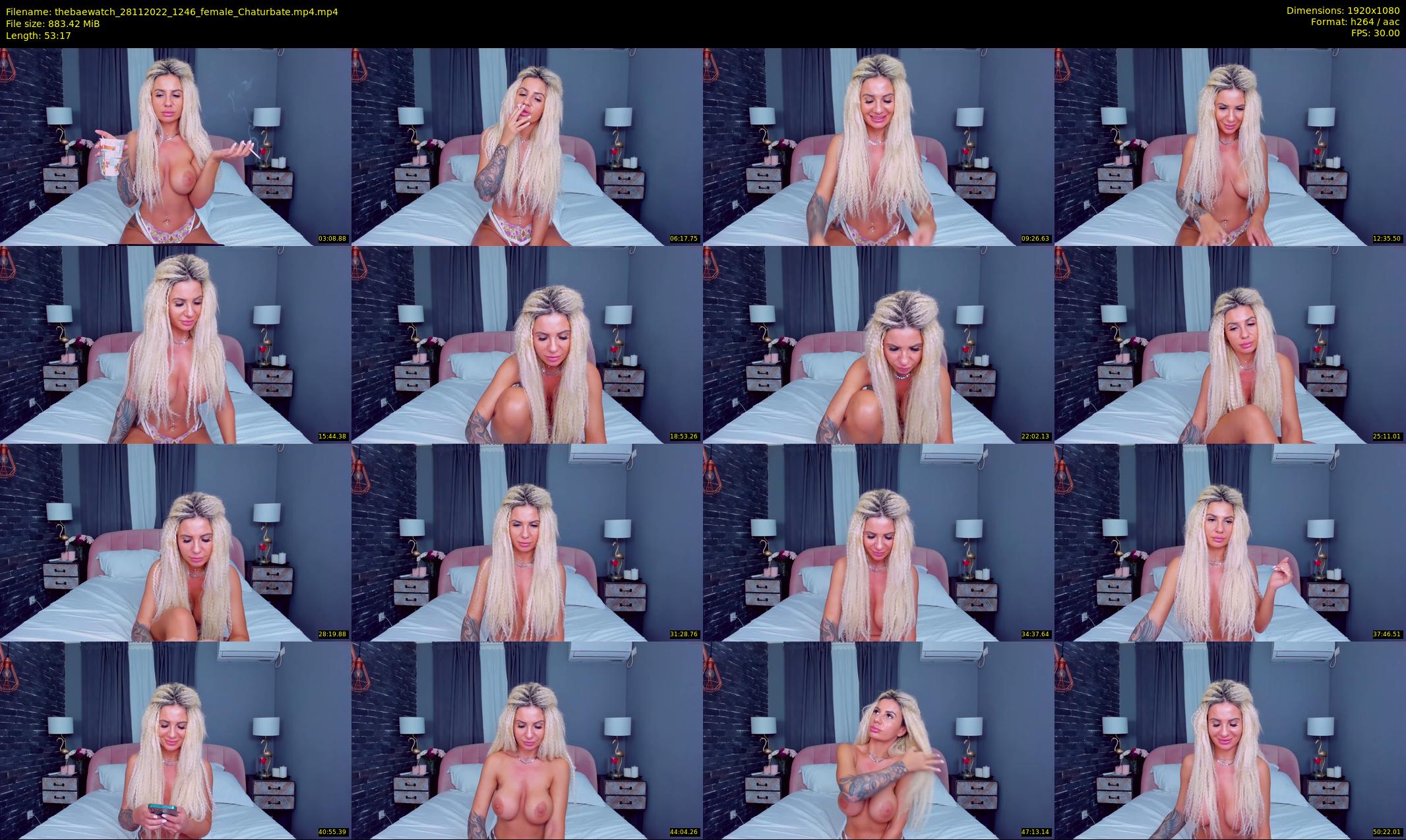 thebaewatch — 54 minute Chaturbate female cam show recording, 1080p, Nov 28, 2022