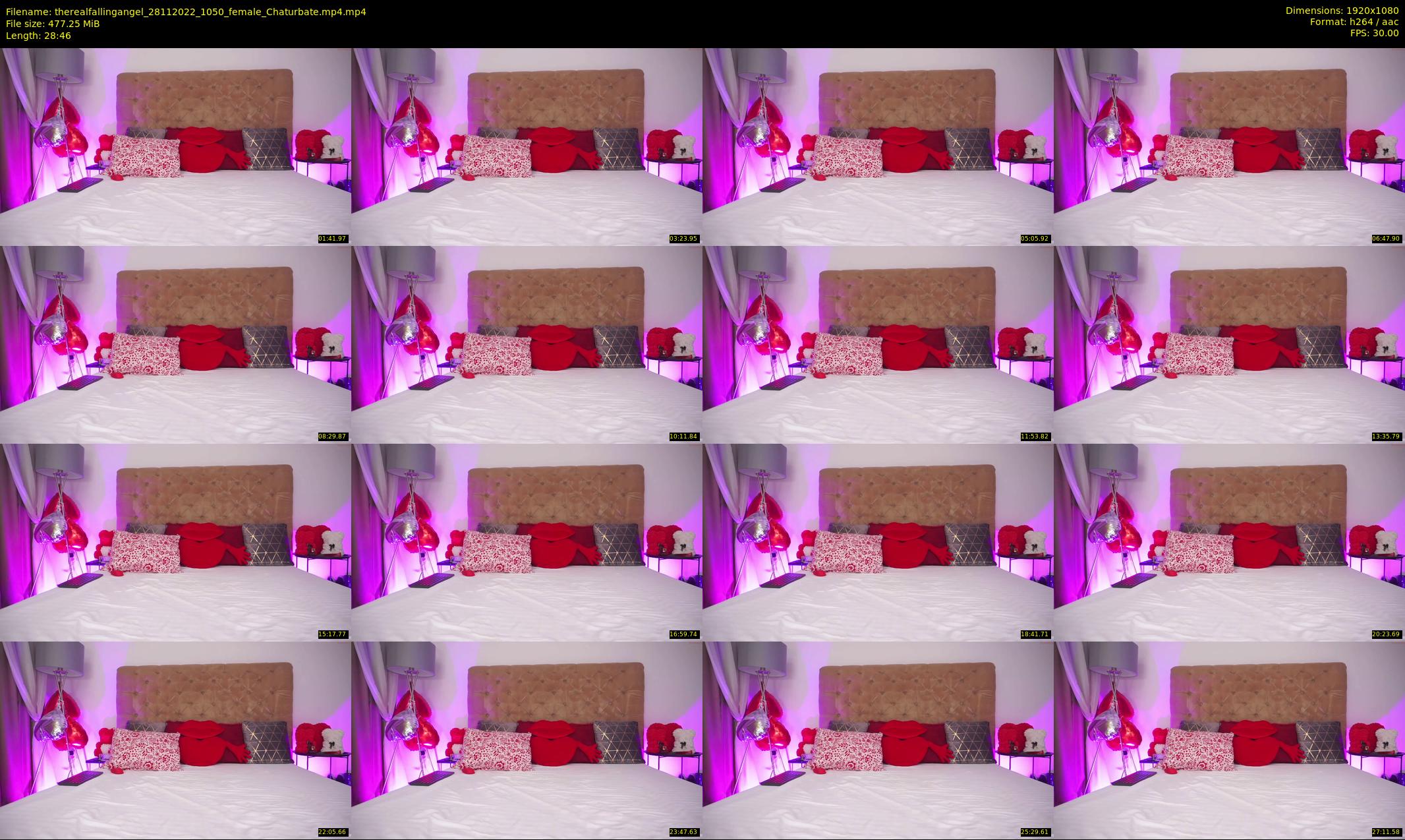 therealfallingangel — 29 minute Chaturbate female cam show recording, 1080p, Nov 28, 2022