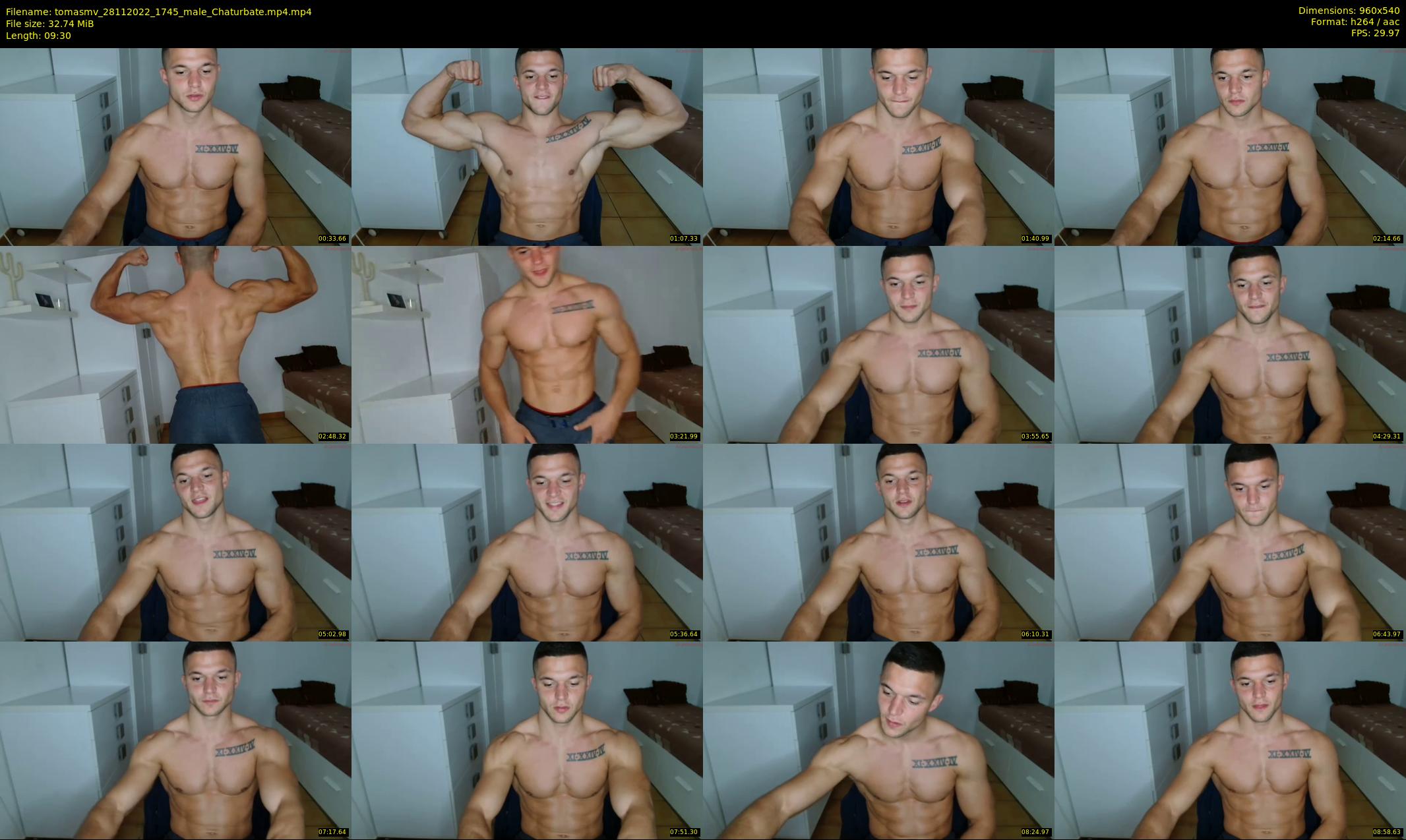 tomasmv — 10 minute Chaturbate male cam show recording, 480p, Nov 28, 2022