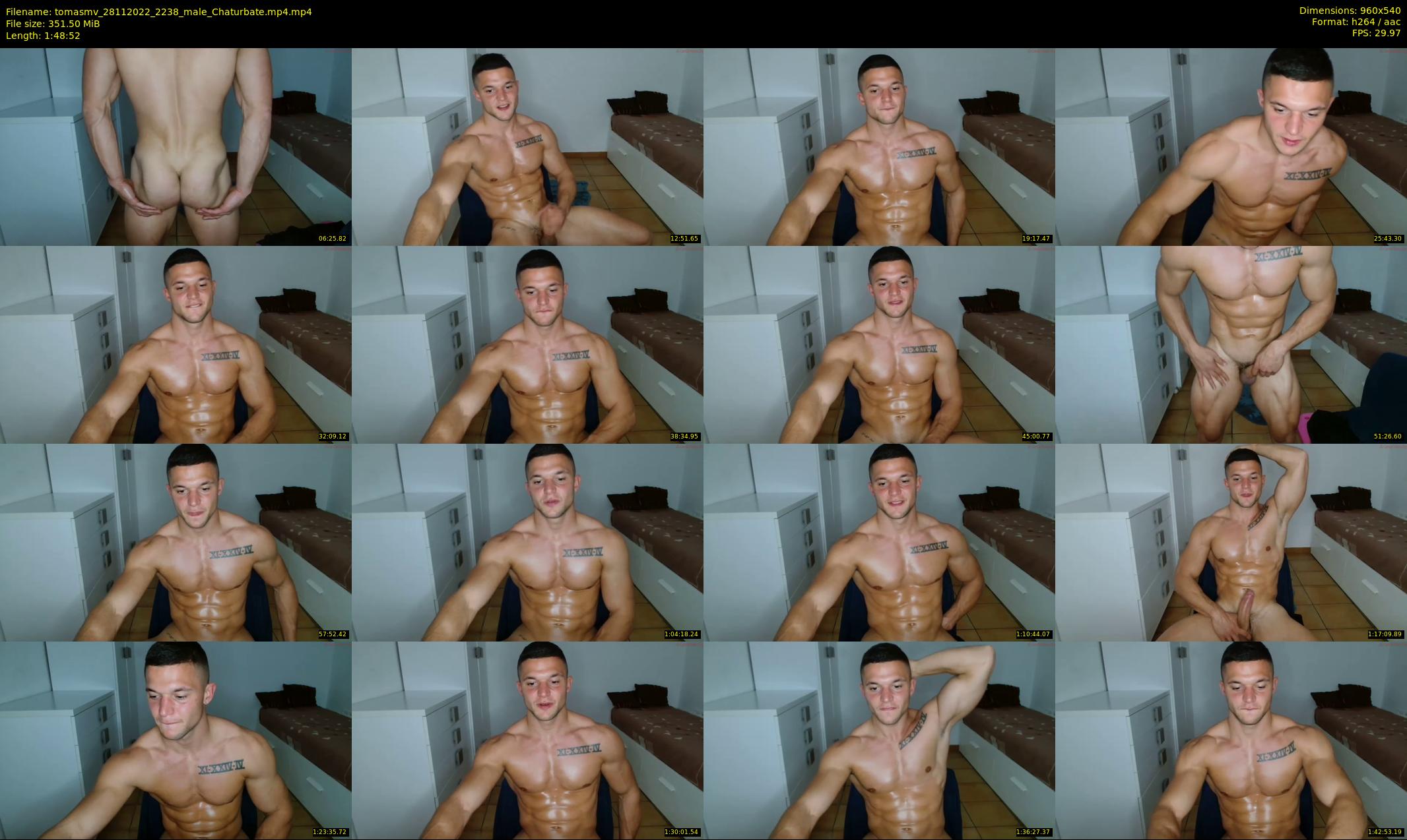tomasmv — 109 minute Chaturbate male cam show recording, 480p, Nov 28, 2022